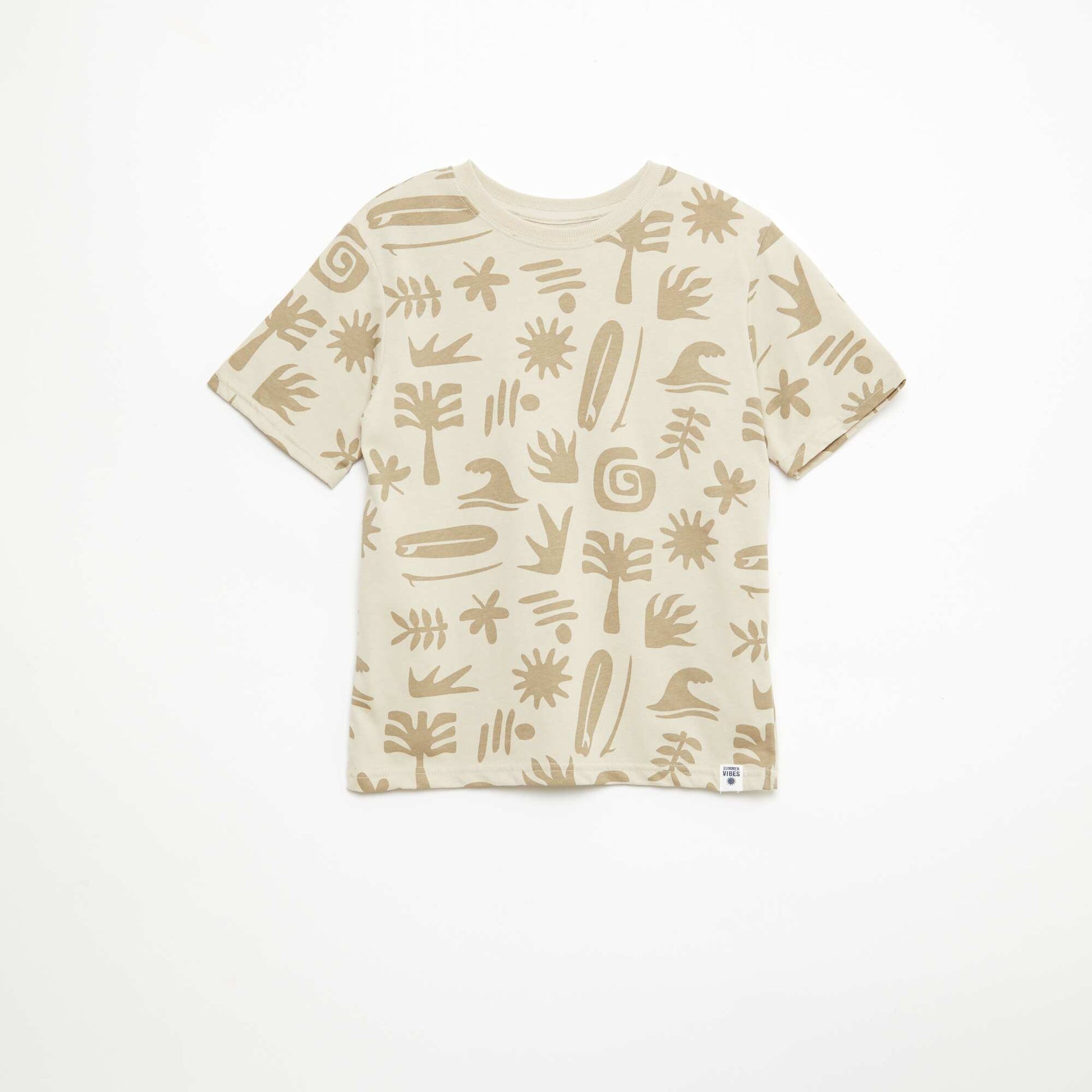 2-Pack of T-Shirts BEIGE