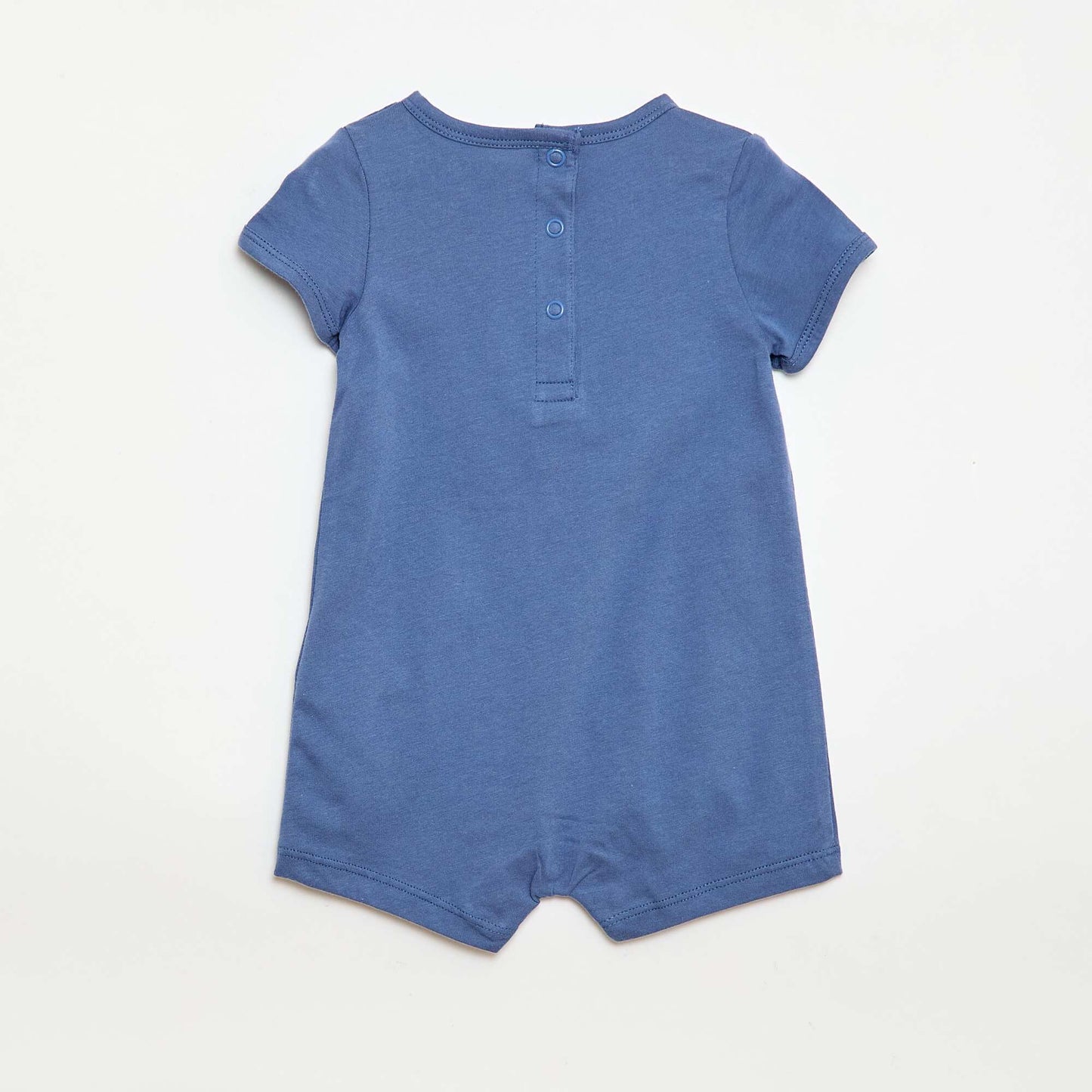 2-Pack of Short Jersey Rompers BLUE