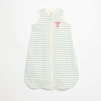 Sleeveless Animated Cotton Gauze Sleep Sack TOG 1 BEIGE