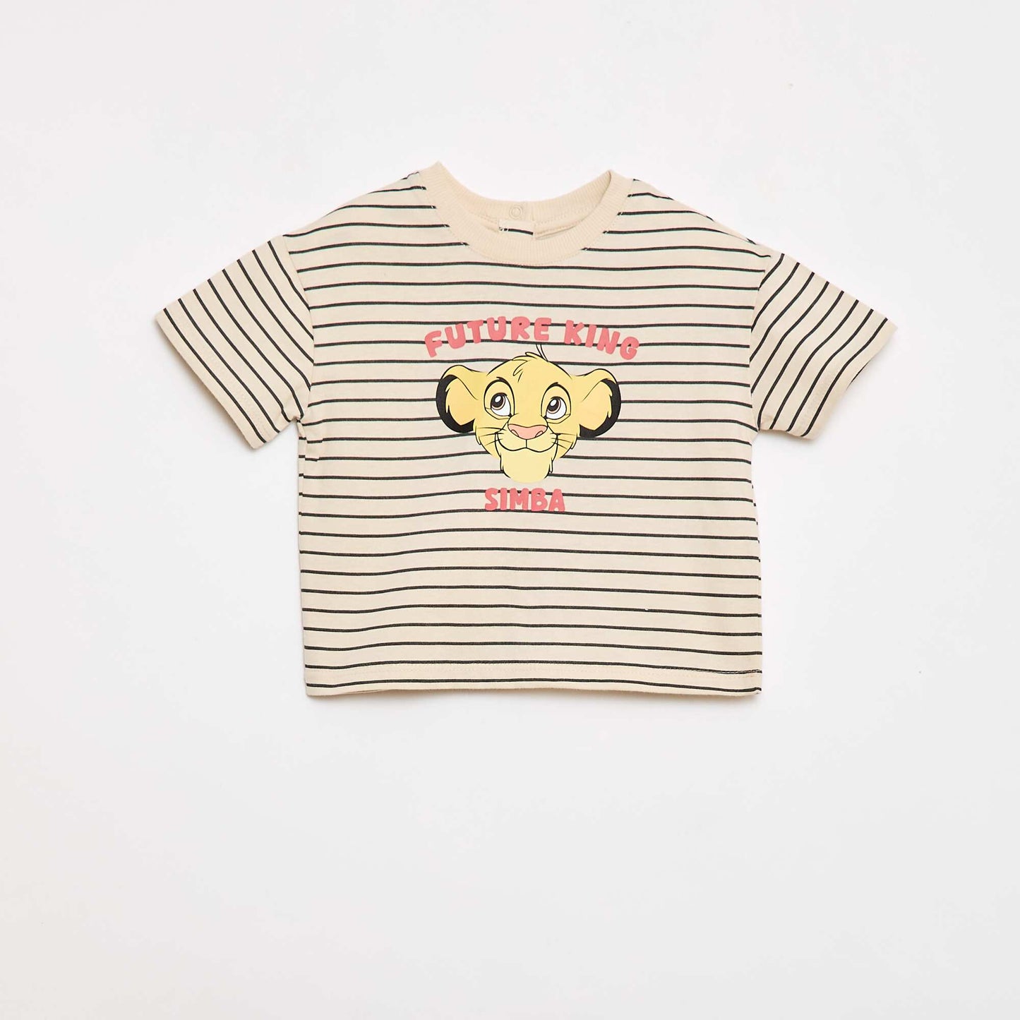 Disney 'Simba' Short-Sleeved T-shirt WHITE