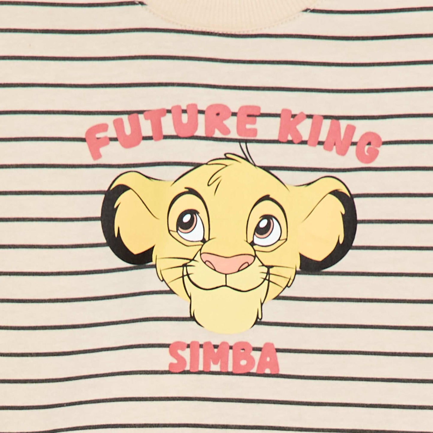 Disney 'Simba' Short-Sleeved T-shirt WHITE