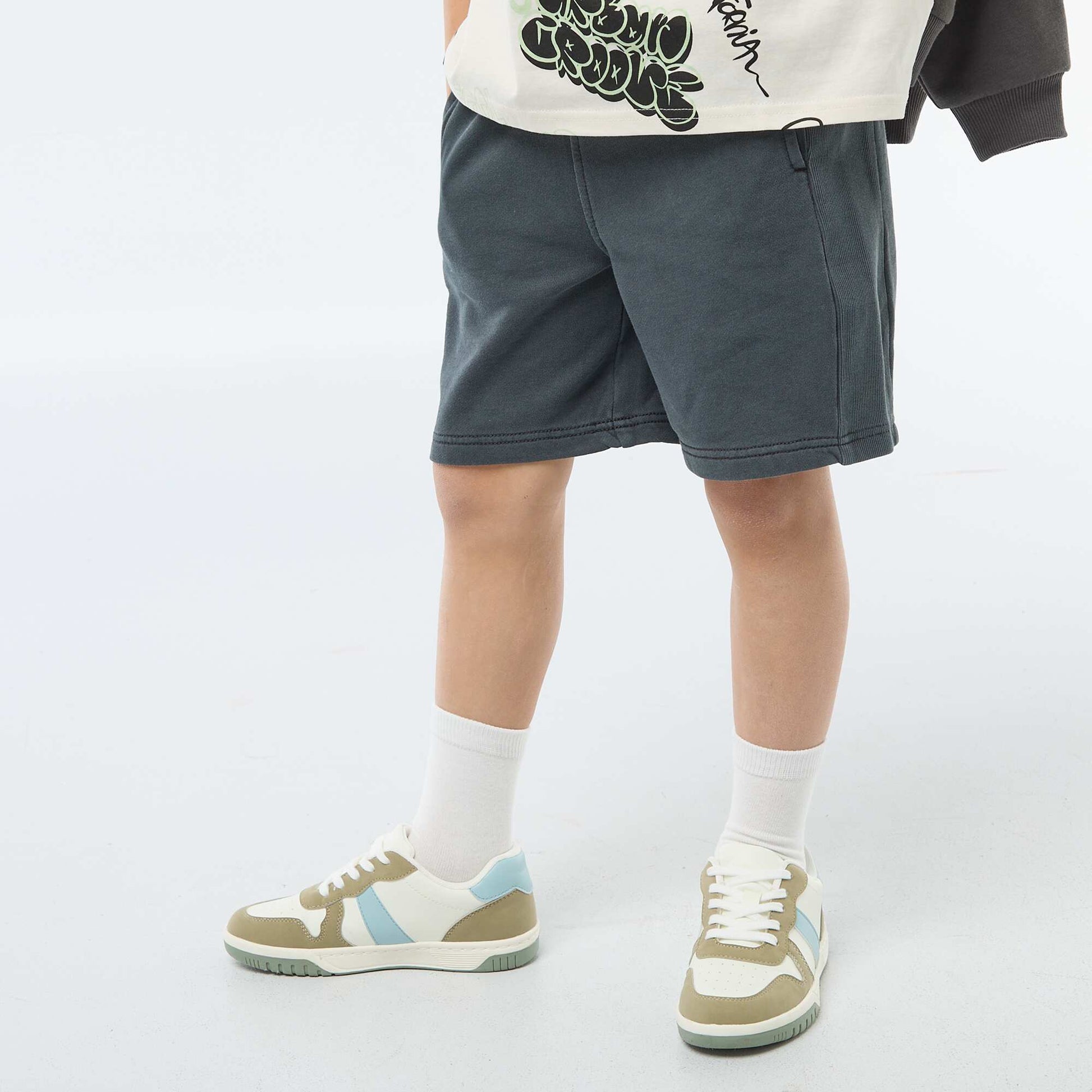 Lightweight Fleece Shorts BLACK