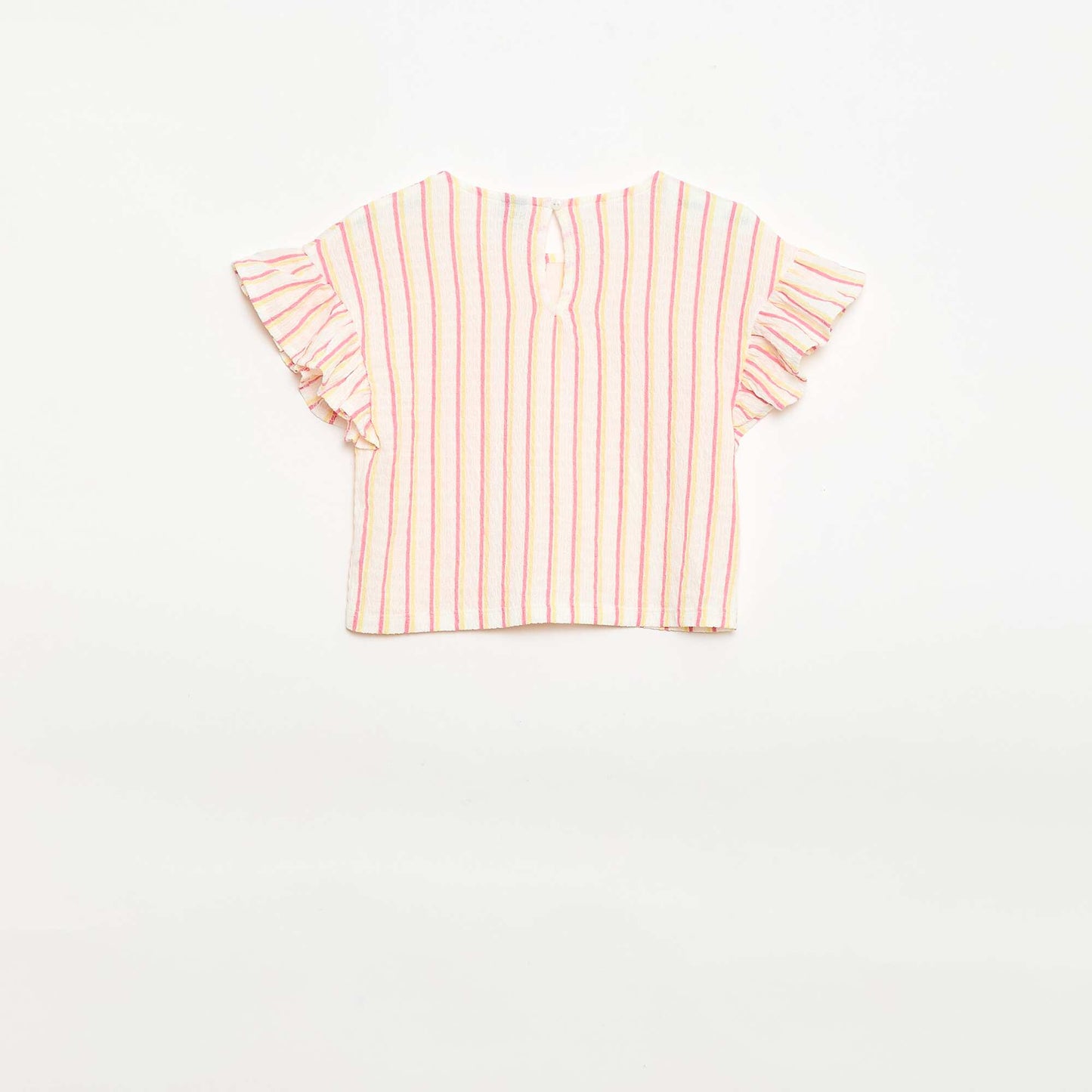 Striped T-shirt + Pants Set - 2 pieces BEIGE