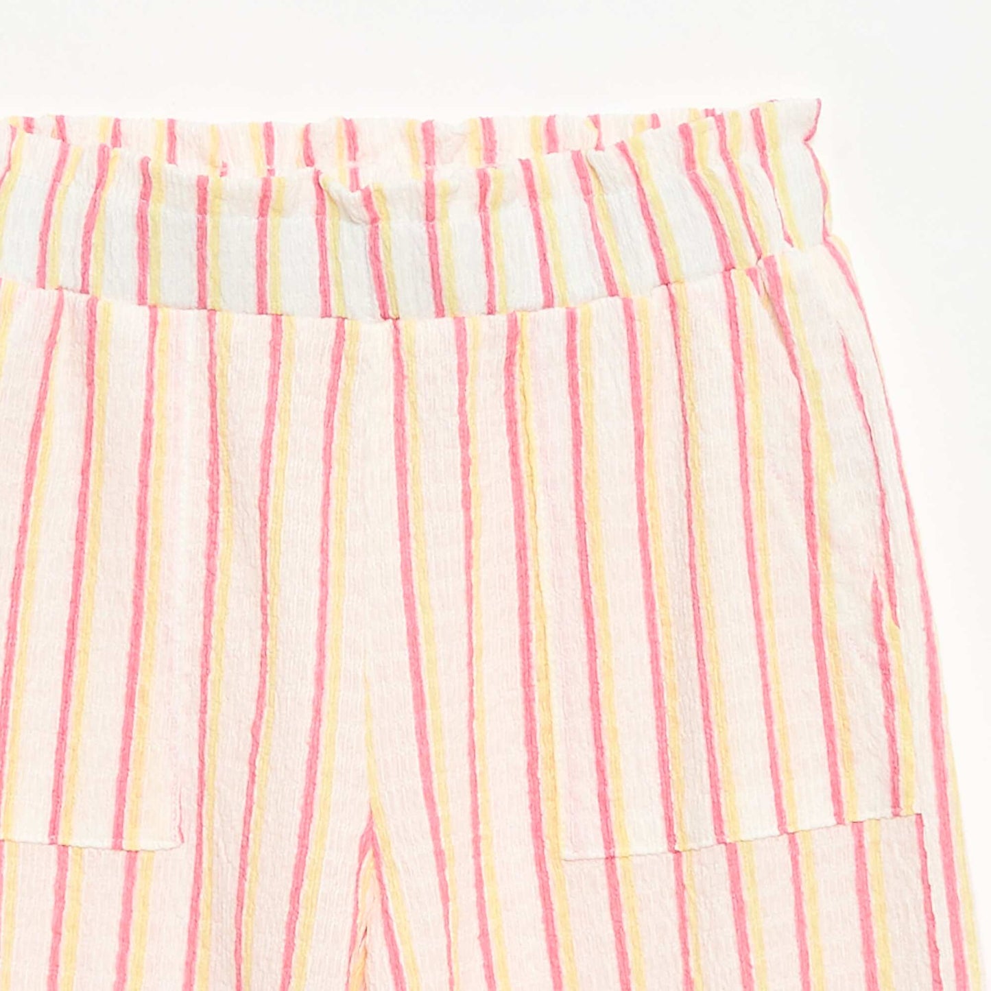 Striped T-shirt + Pants Set - 2 pieces BEIGE