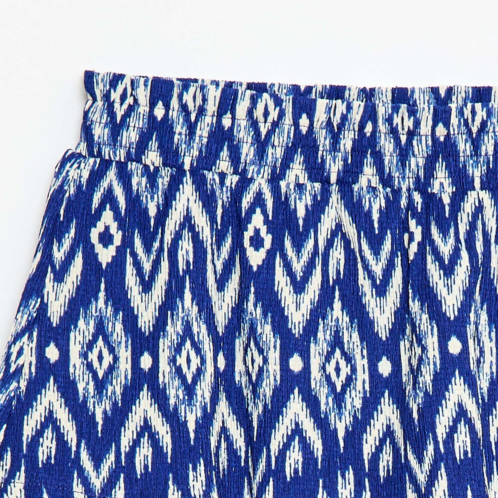 Stretch knit skirt BLUE