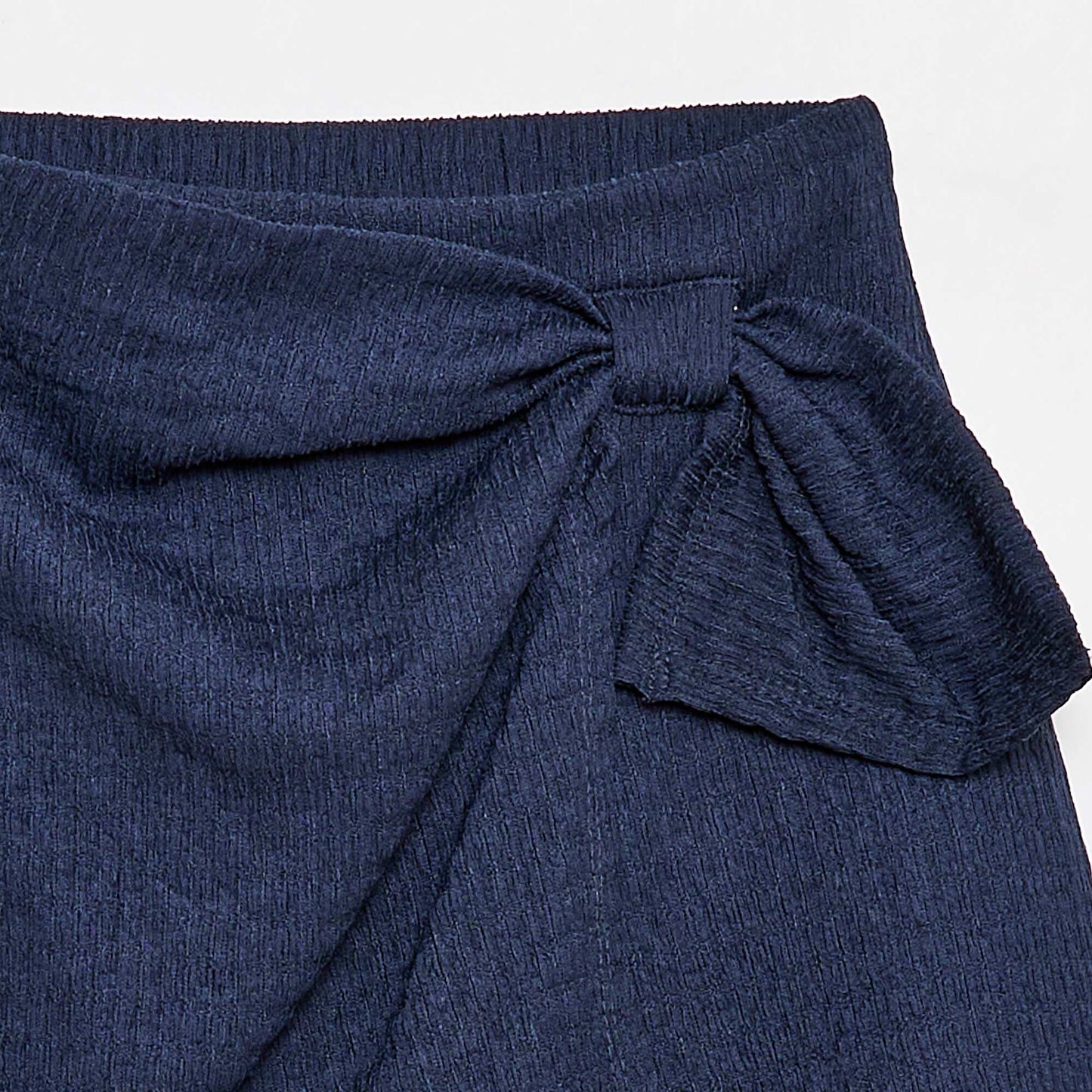 Short lightweight knit skort NAVY