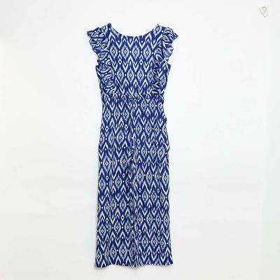 Patterned Jumpsuit BLUE