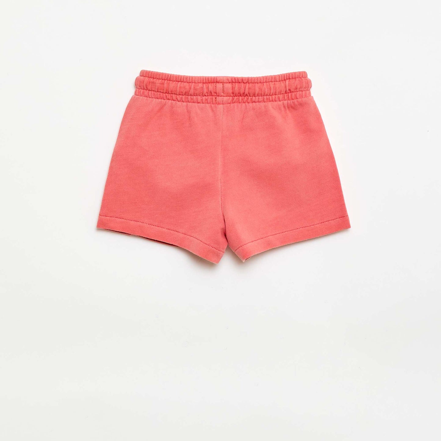 Unbrushed Fleece Shorts ORANGE