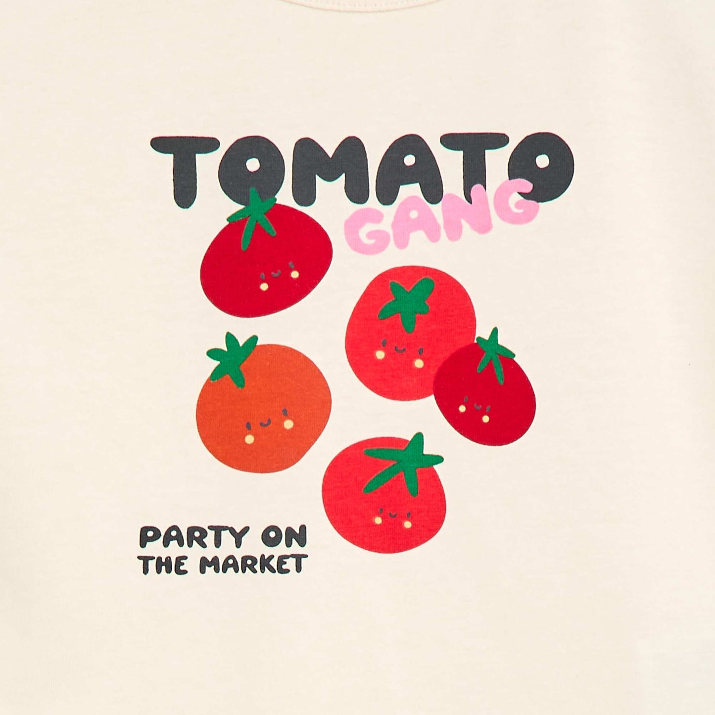 Patterned T-shirt WHITE