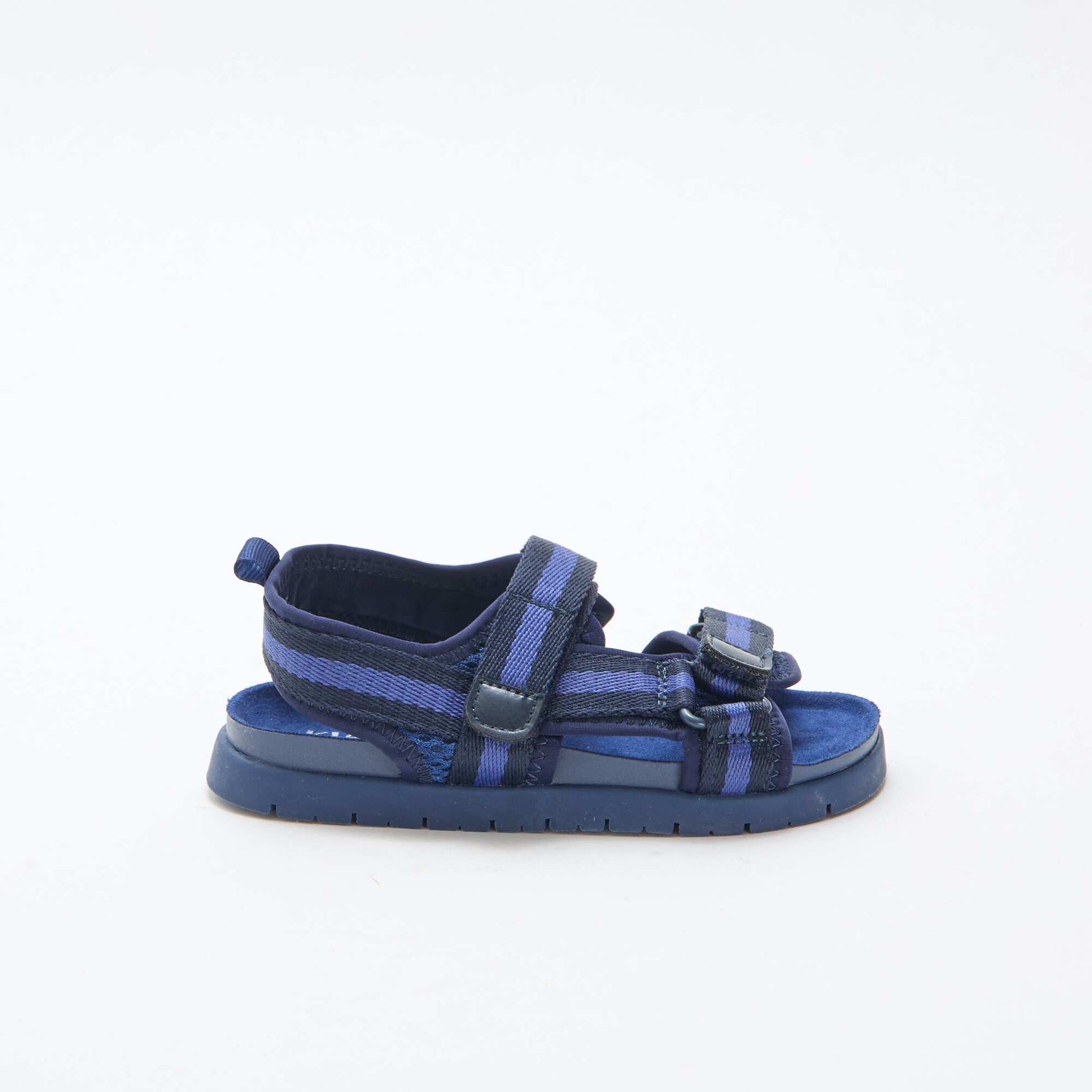 Blue Hook-and-Loop Sandals BLUE