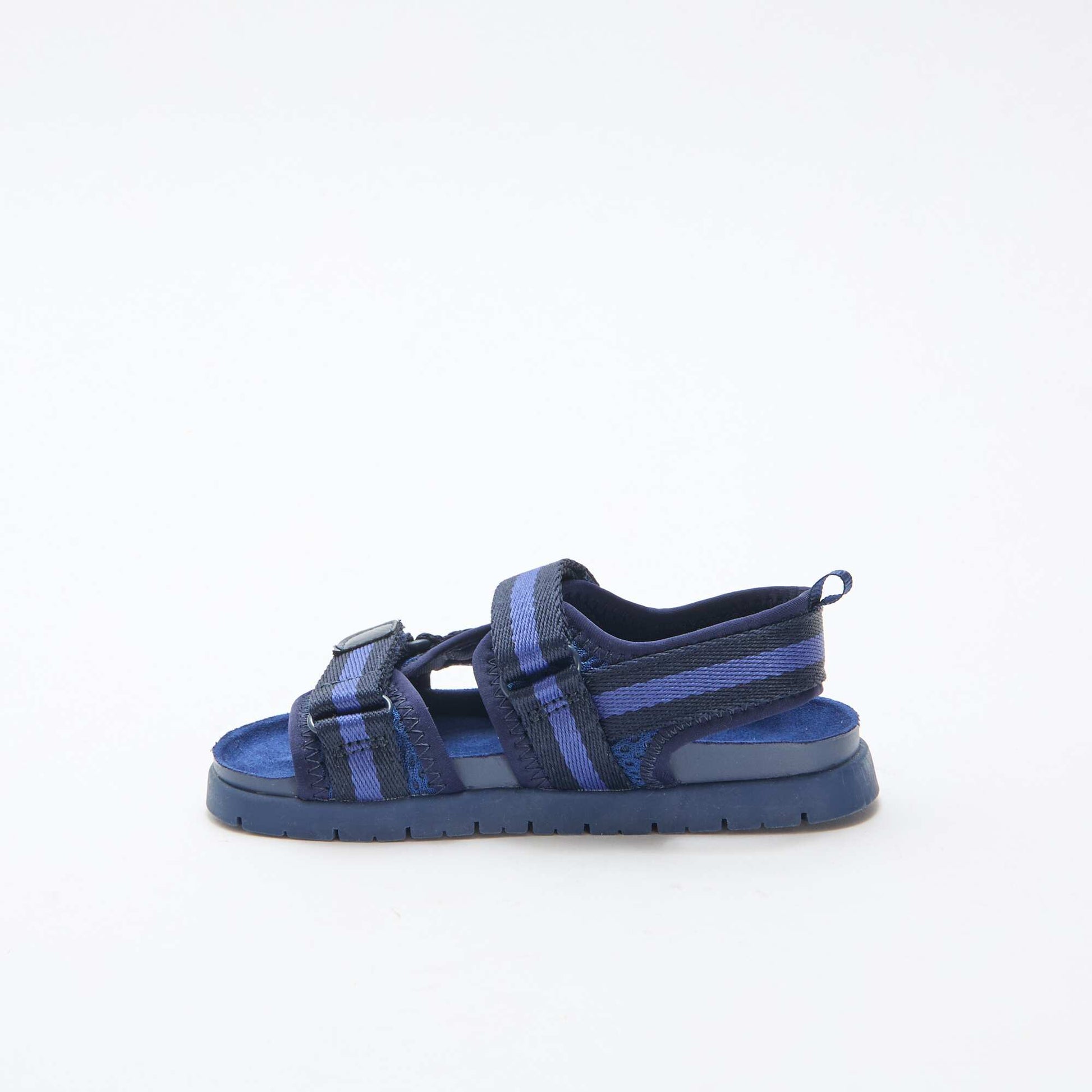 Blue Hook-and-Loop Sandals BLUE