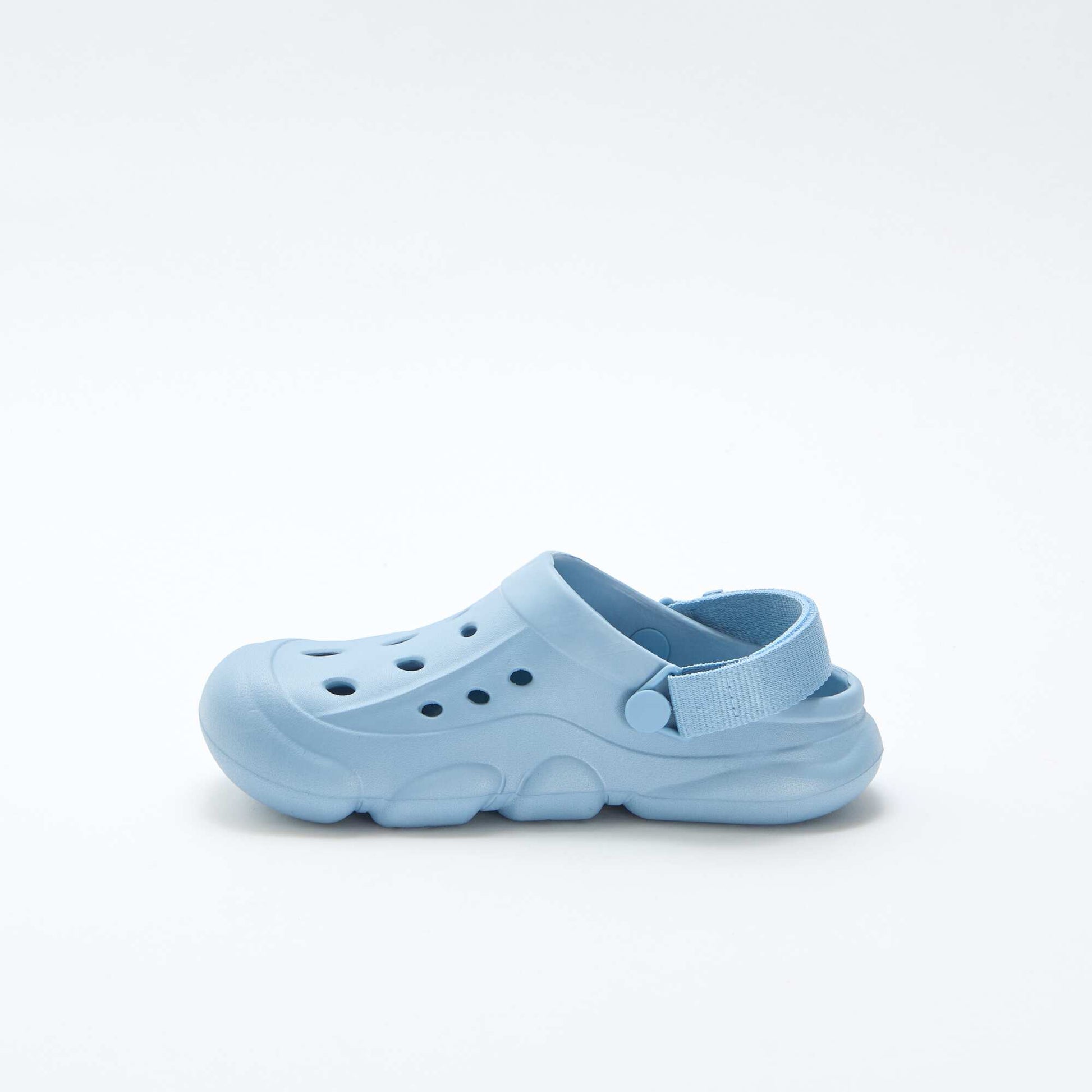 Closed-Toe Beach Mules BLUE