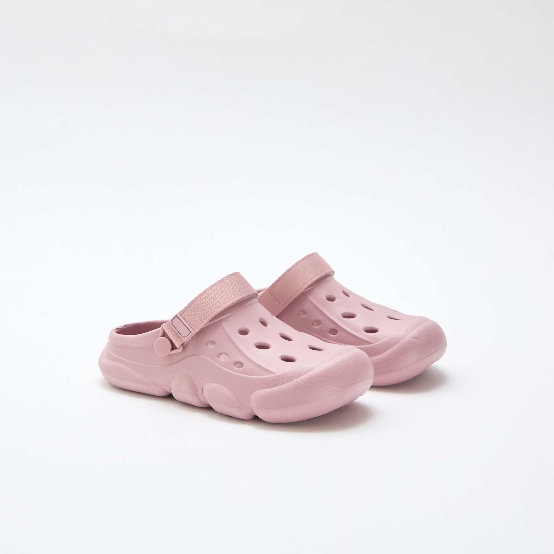 Closed Beach Mules PINK