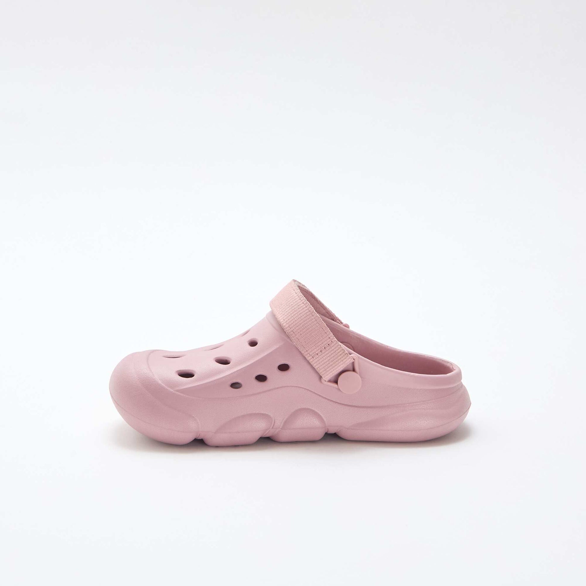 Closed Beach Mules PINK
