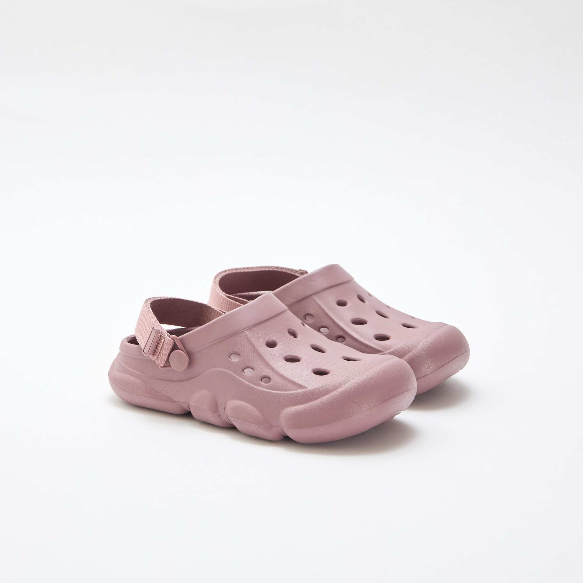 Closed Beach Mules PURPLE
