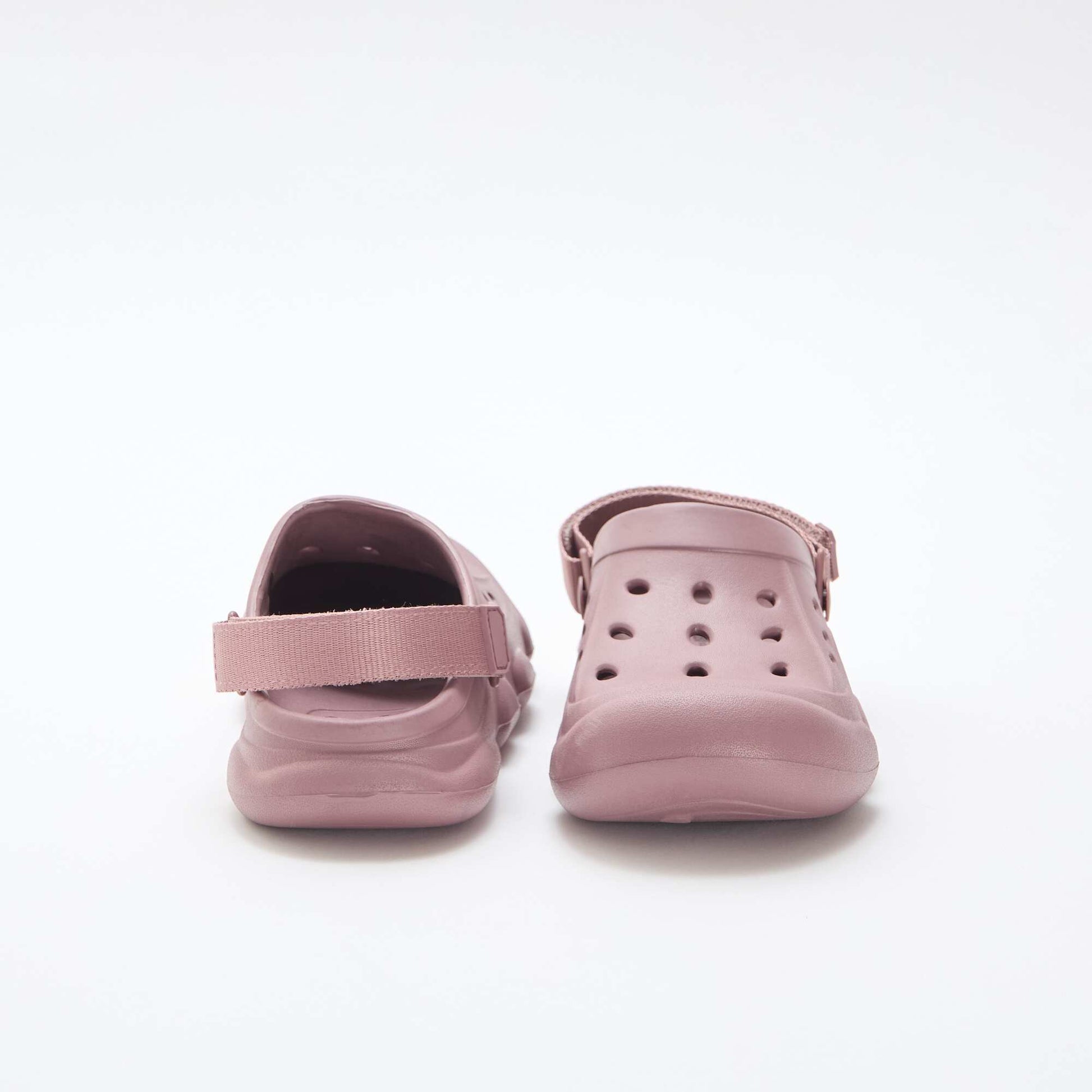Closed Beach Mules PURPLE