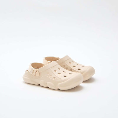 Closed Beach Mules BEIGE
