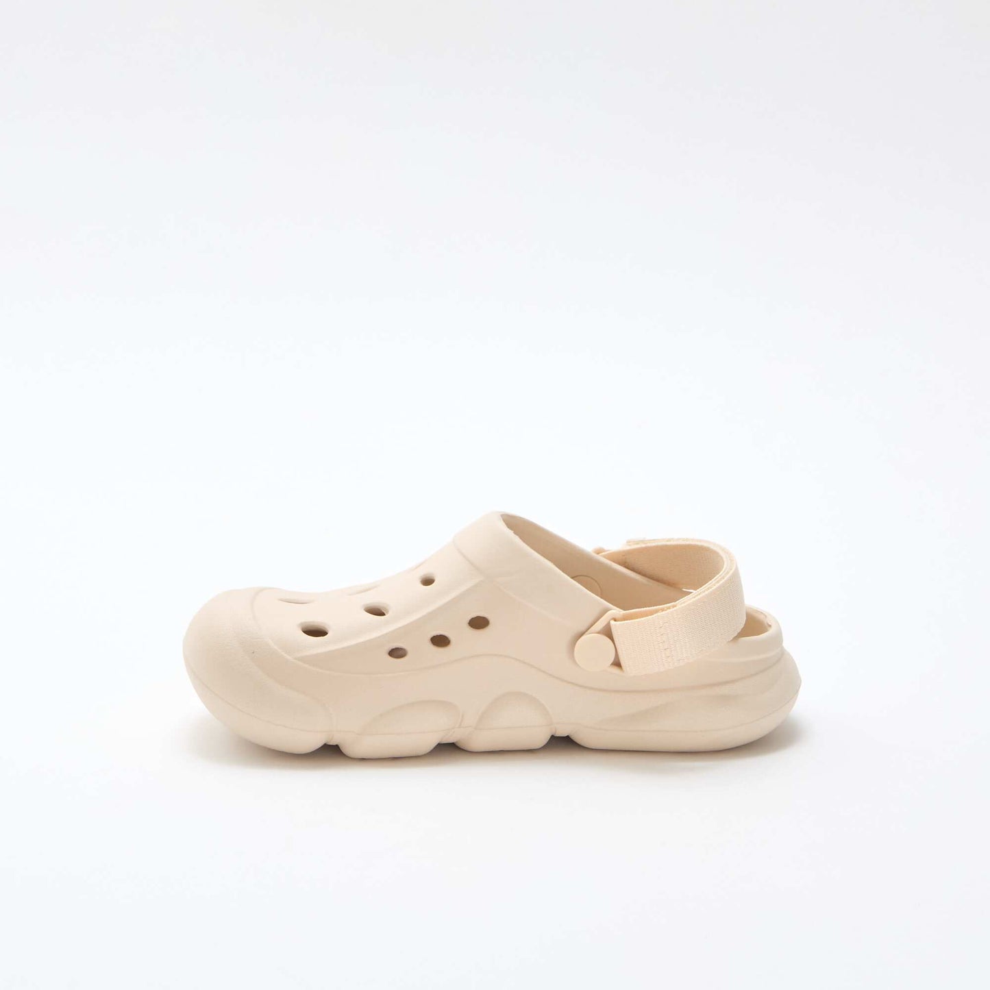 Closed Beach Mules BEIGE