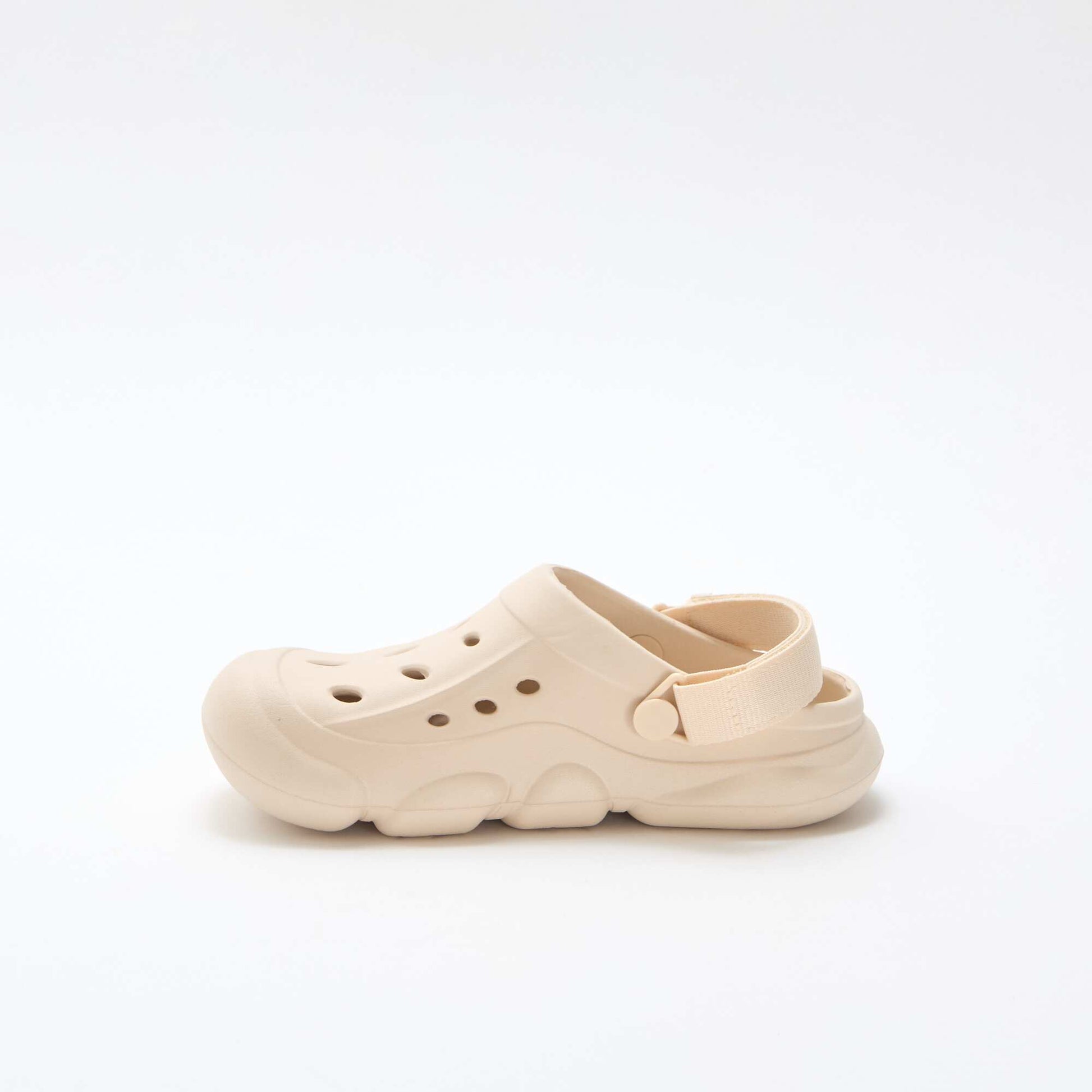 Closed Beach Mules BEIGE