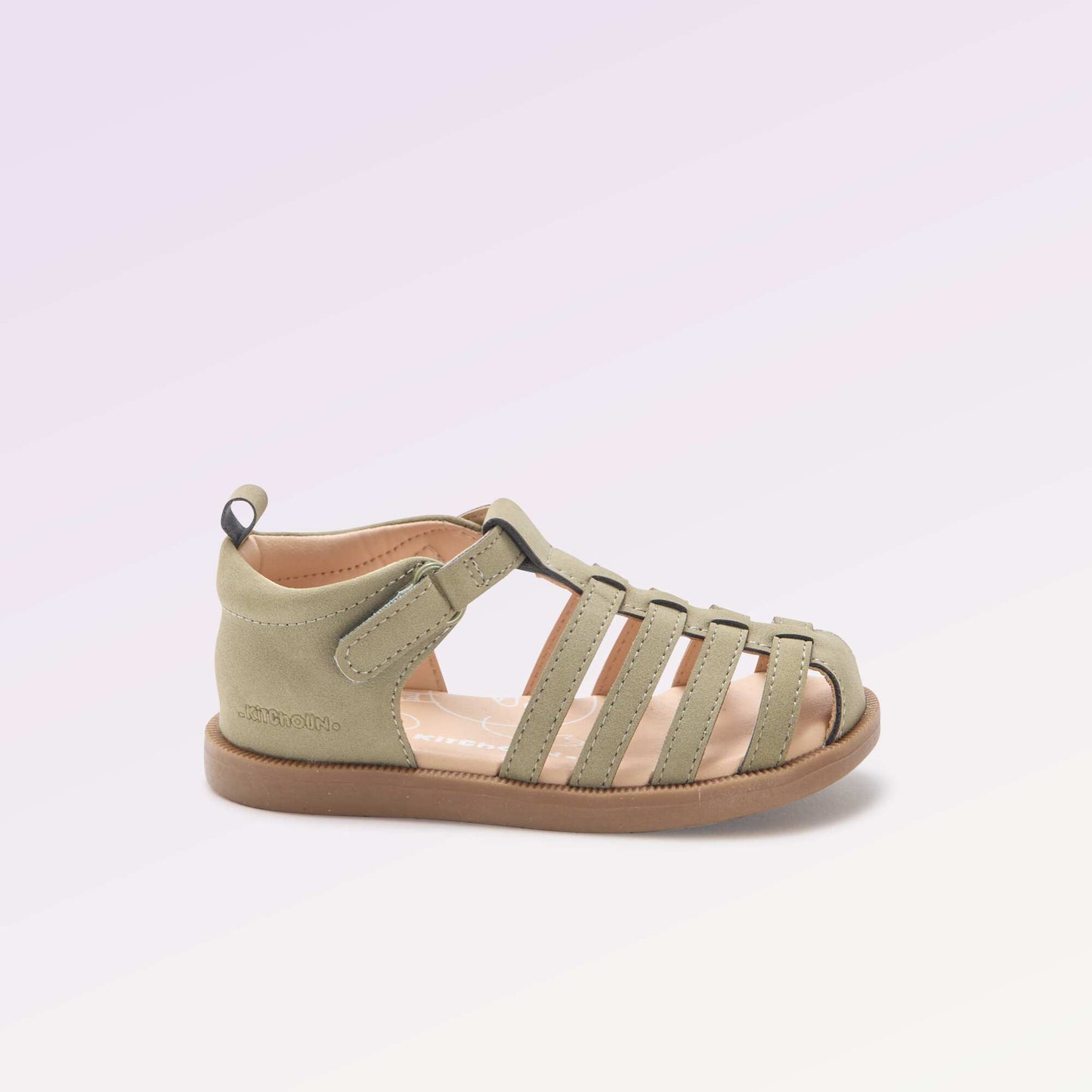 Strap Sandals 'First Steps' - Kitchoun KHAKI