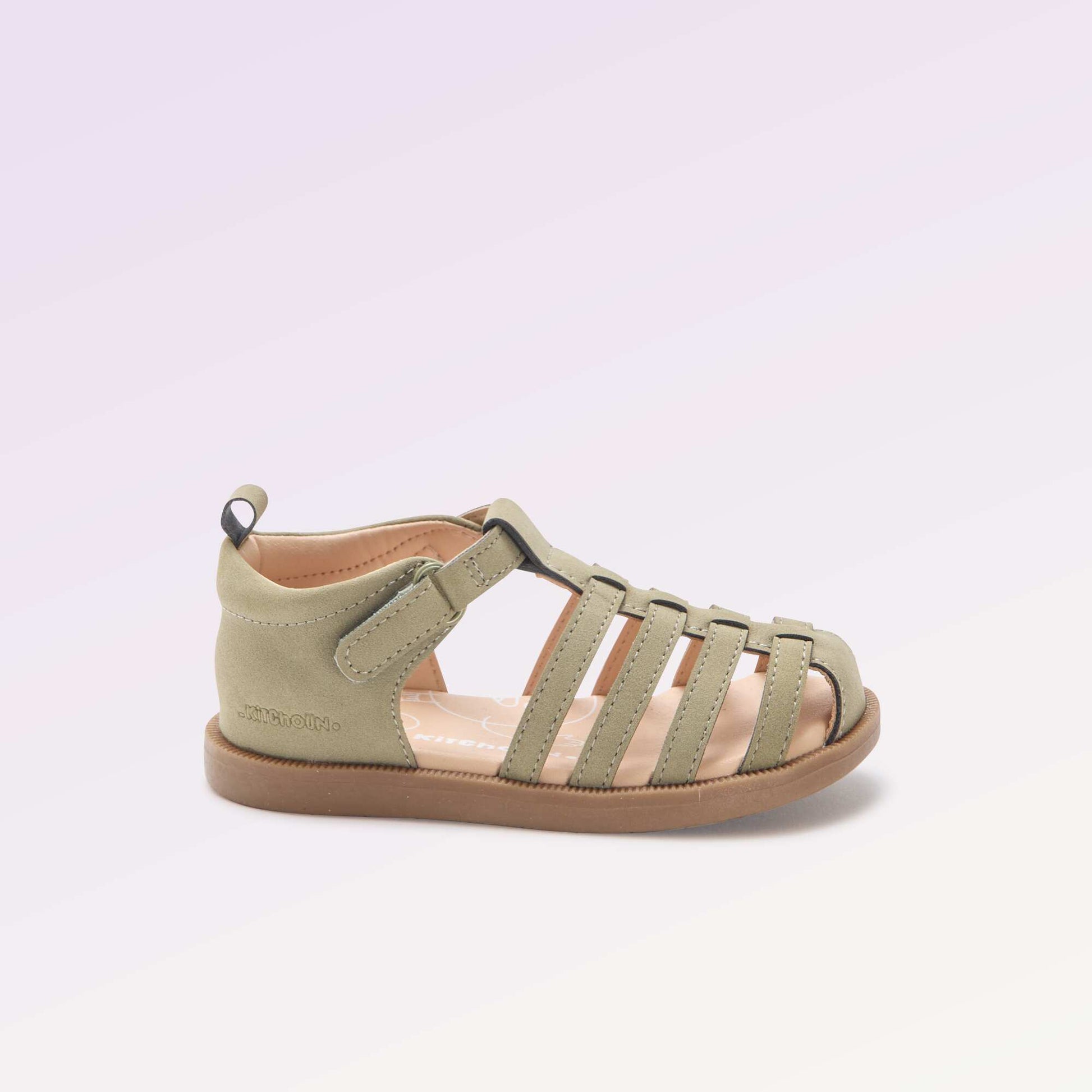 Strap Sandals 'First Steps' - Kitchoun KHAKI
