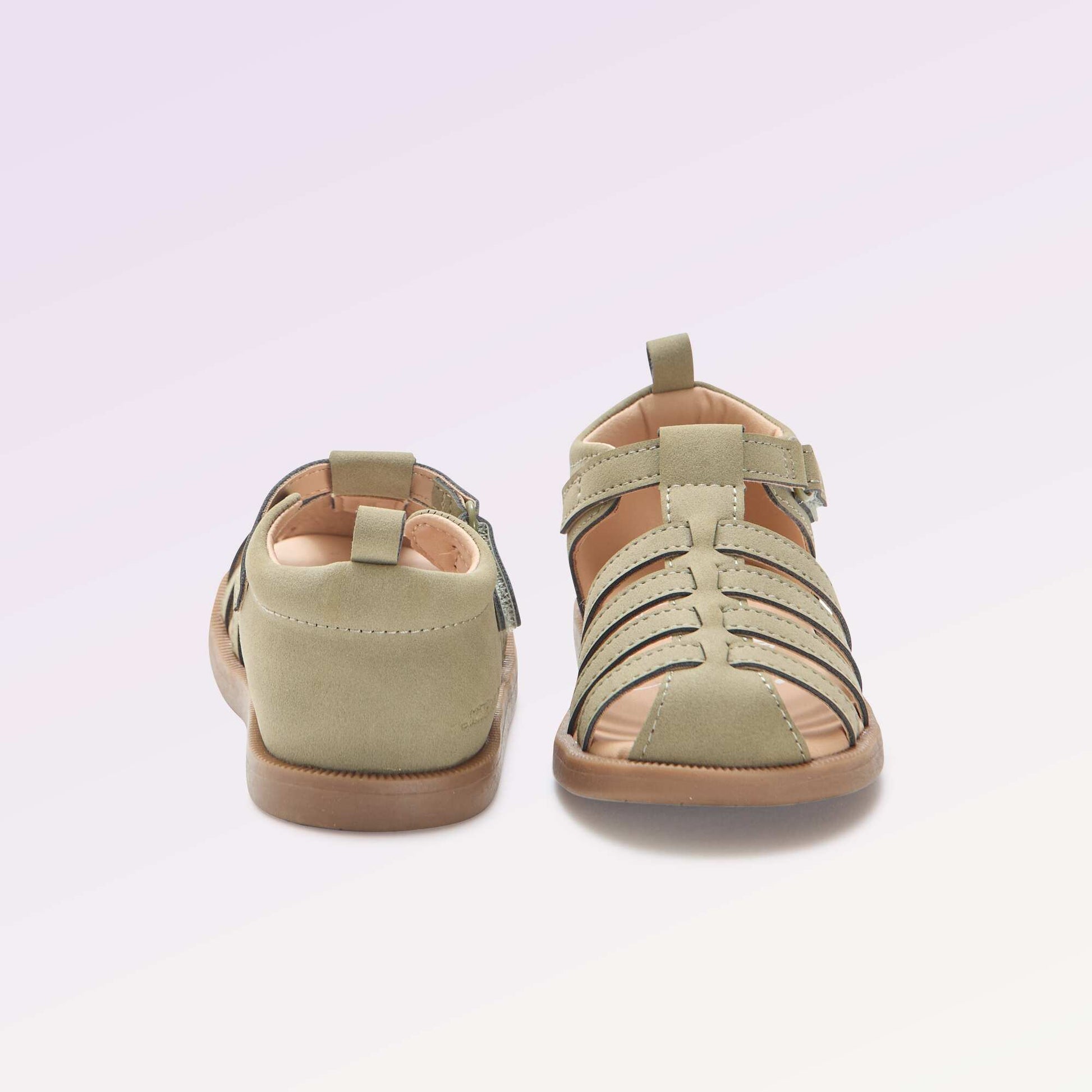 Strap Sandals 'First Steps' - Kitchoun KHAKI