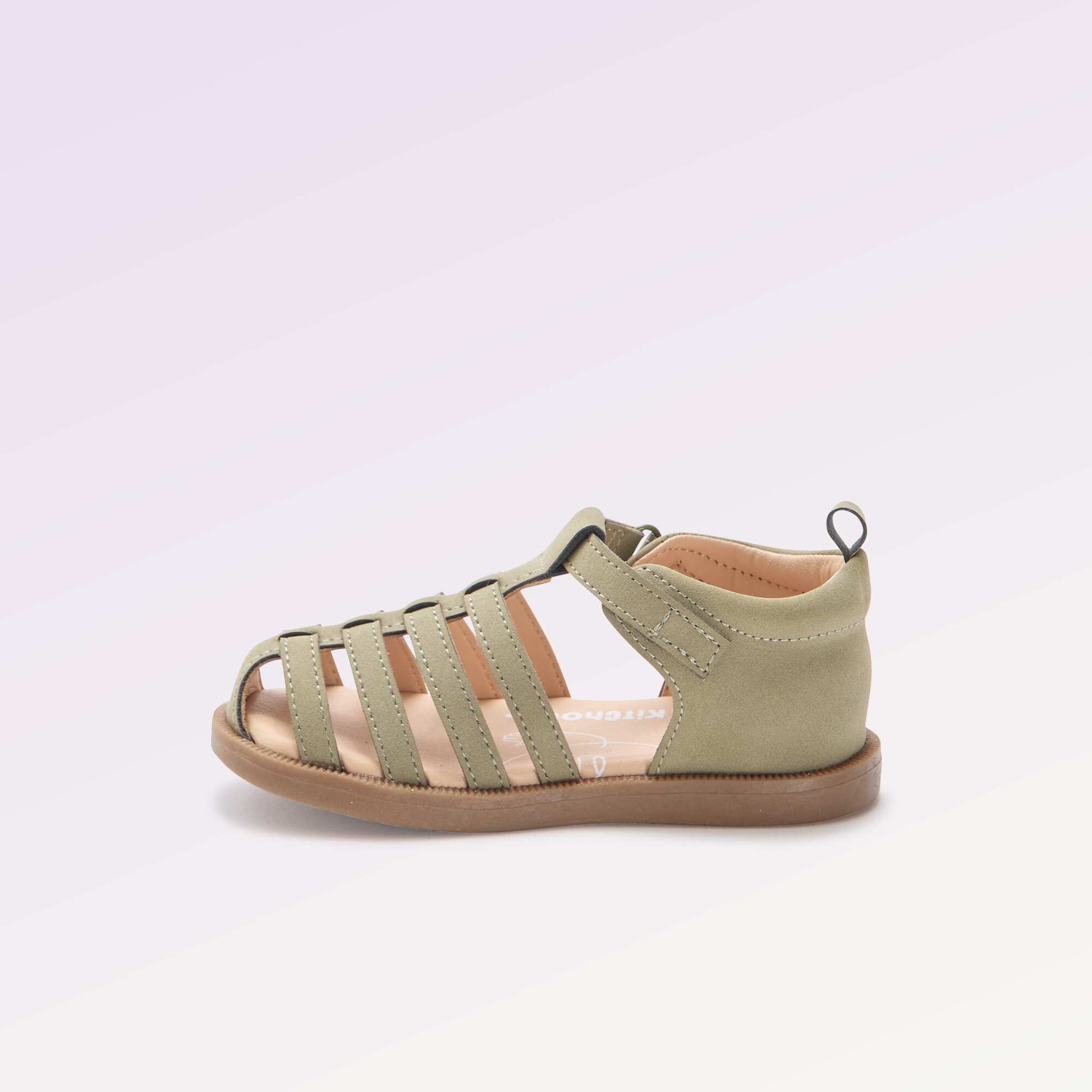 Strap Sandals 'First Steps' - Kitchoun KHAKI