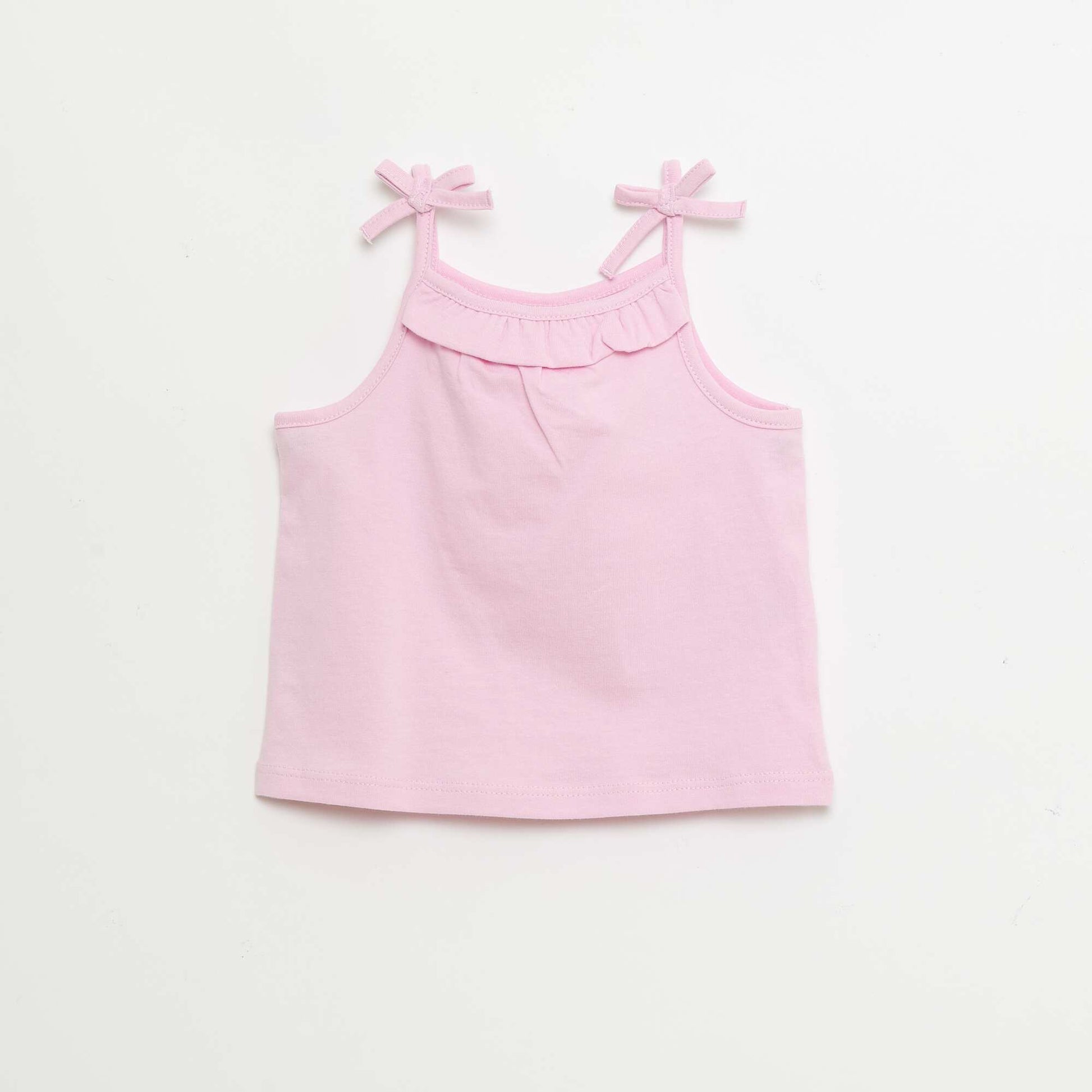 Pack of 2 Strap Tank Tops WHITE