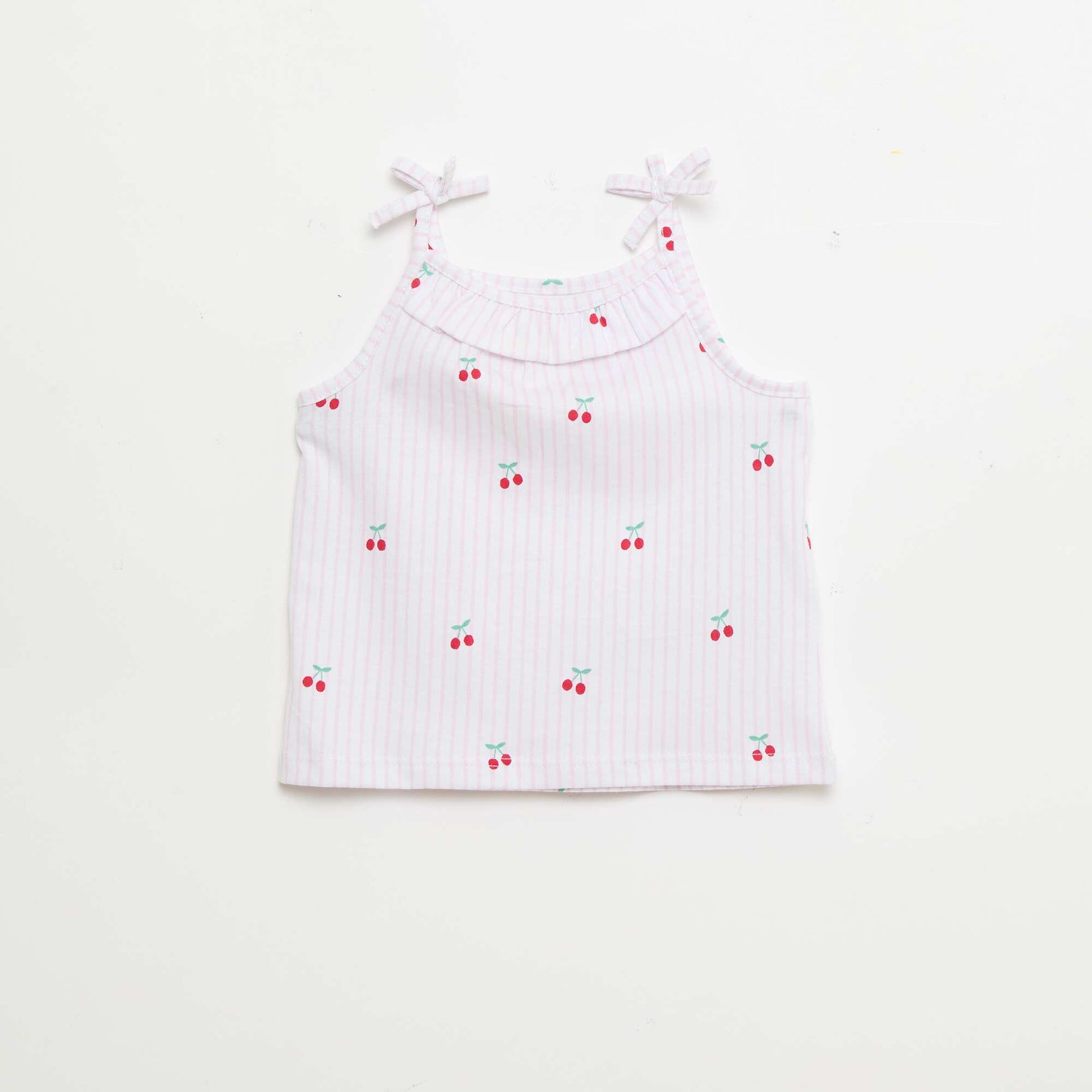 Pack of 2 Strap Tank Tops WHITE