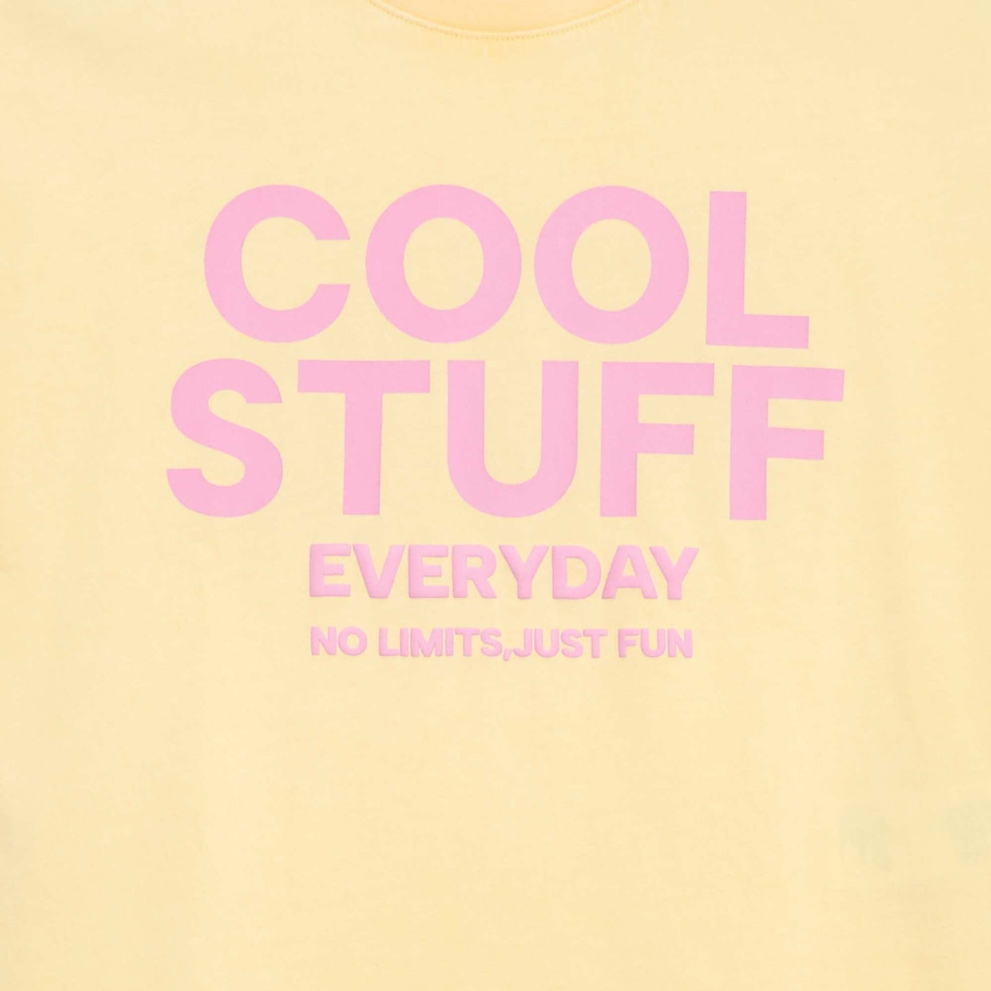 American-Style T-shirt YELLOW