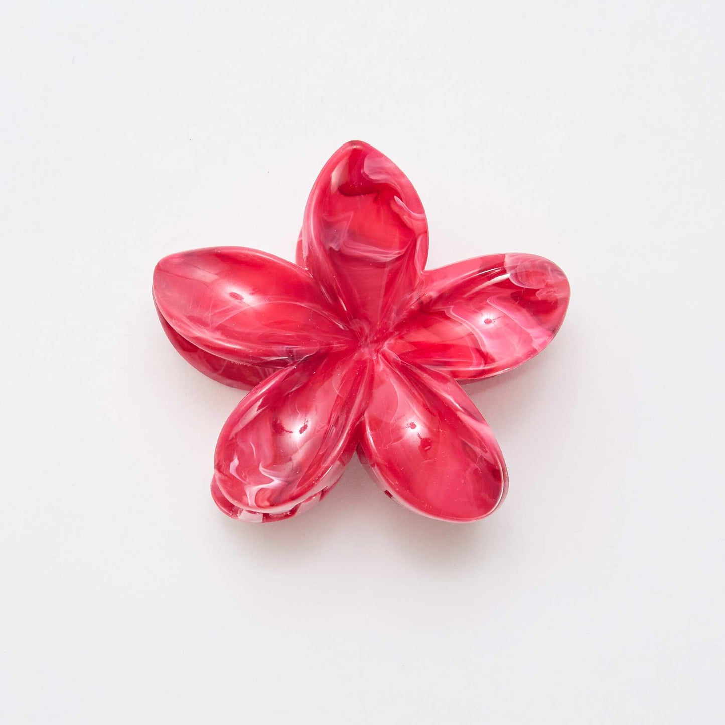 Tiare Flower Hair Claw PINK