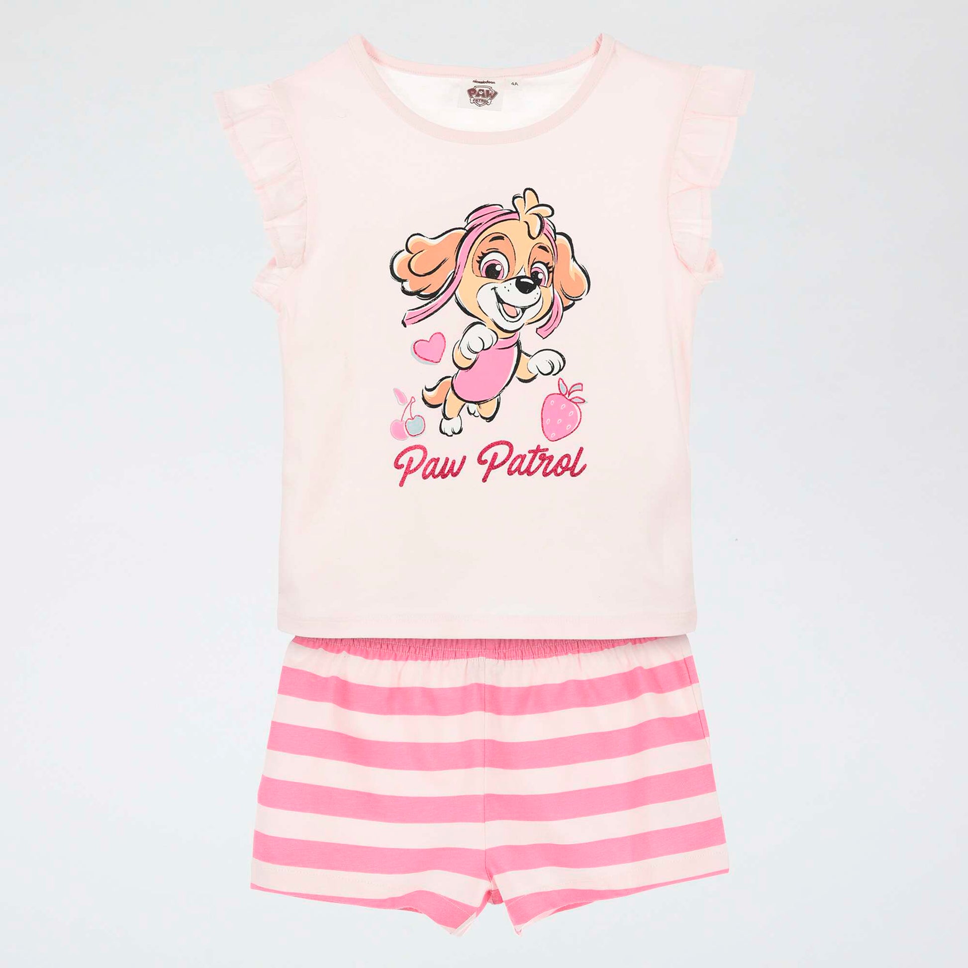 \'Paw Patrol\' 2-Piece Pajama Set PINK