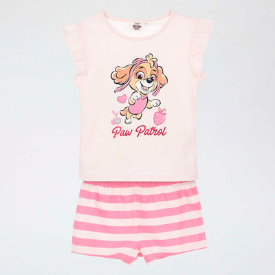 \'Paw Patrol\' 2-Piece Pajama Set PINK