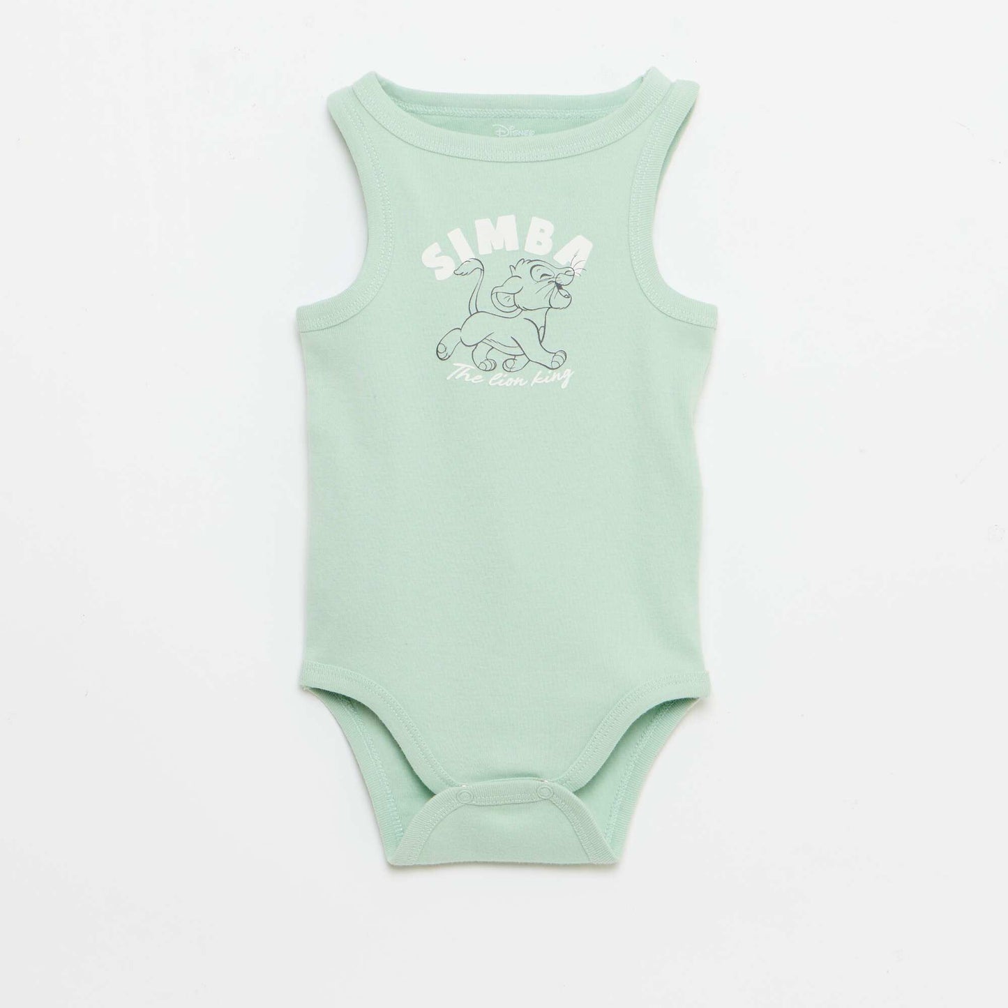 2-Pack Disney Sleeveless Bodysuits WHITE