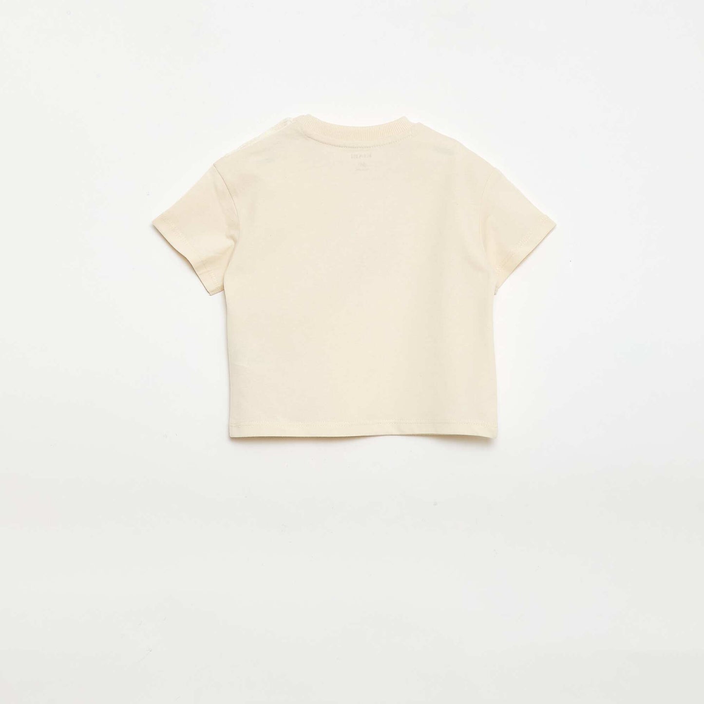 Printed Short-Sleeved T-Shirt WHITE