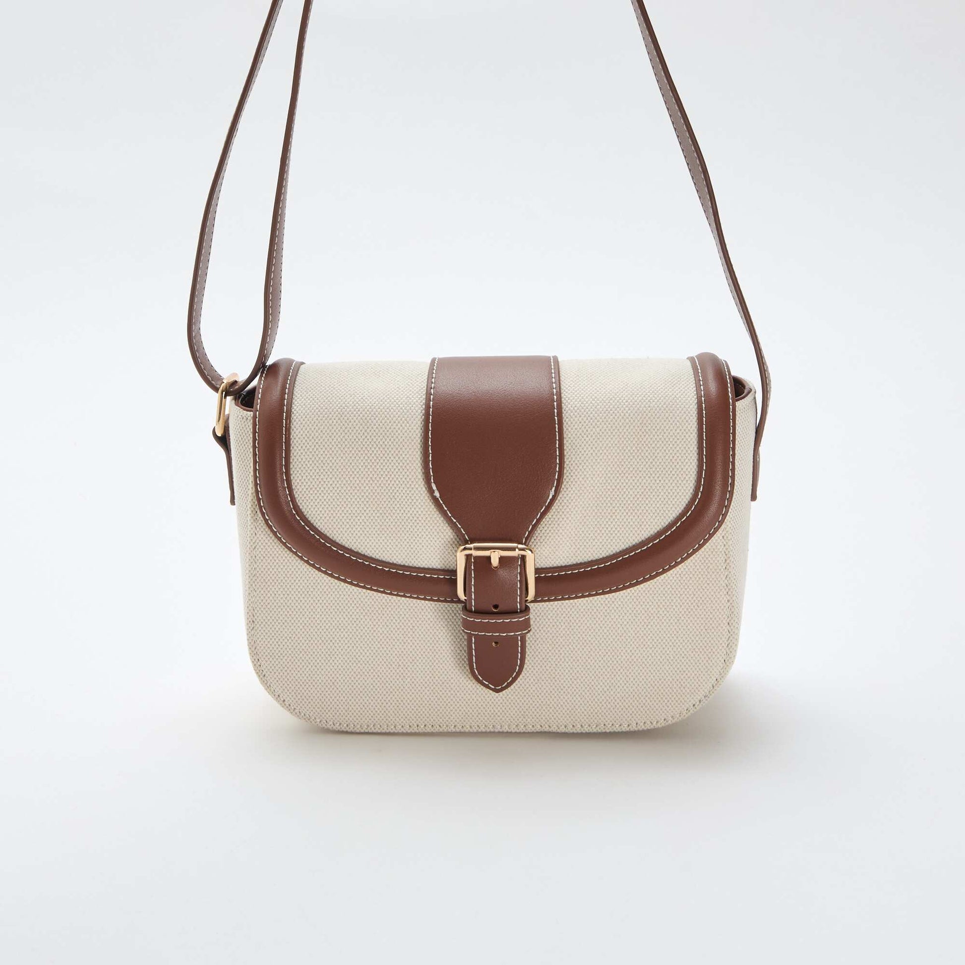 Handbag with Shoulder Strap BEIGE