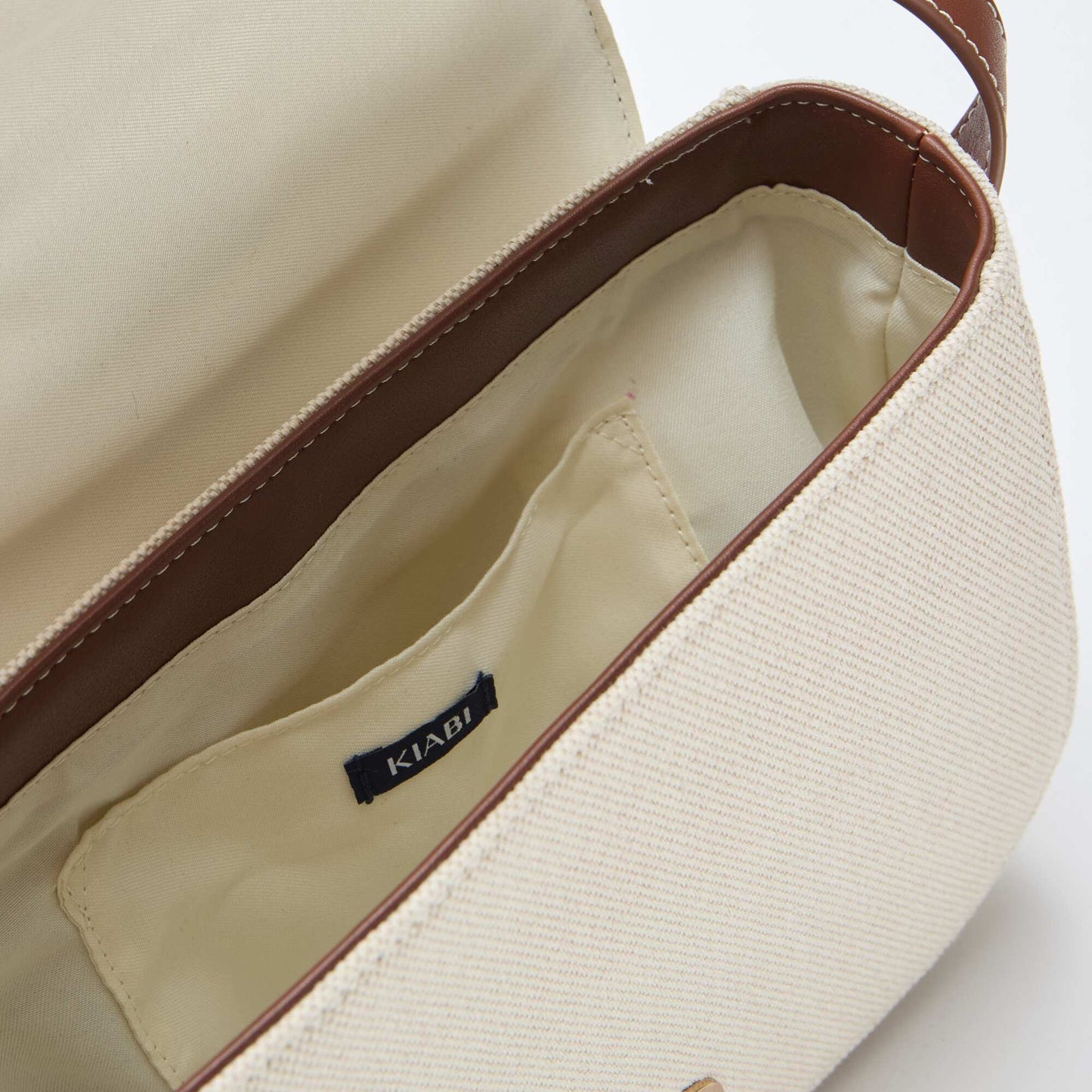 Handbag with Shoulder Strap BEIGE