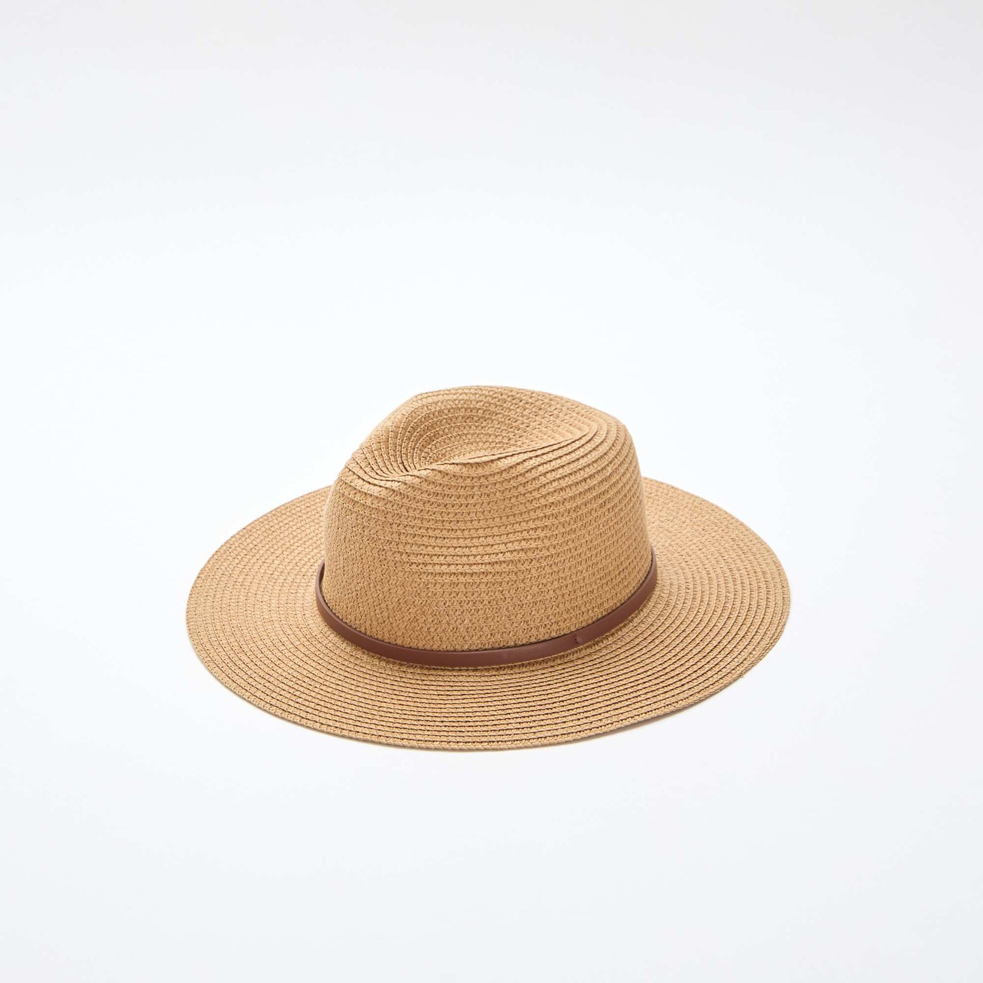 Panama straw hat BEIGE
