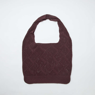 Mesh shoulder bag PURPLE