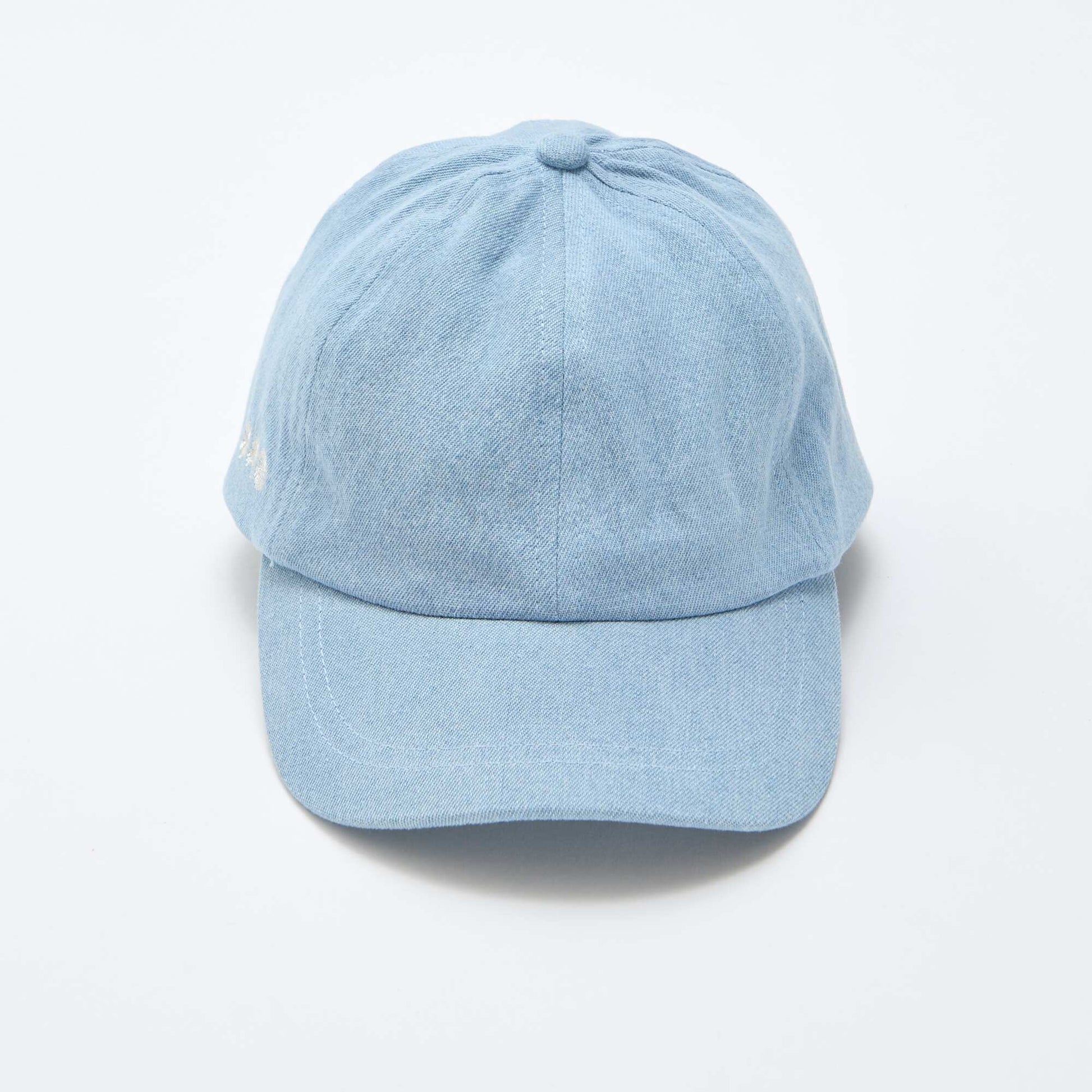 Cap with decorative bow at the back BLUE