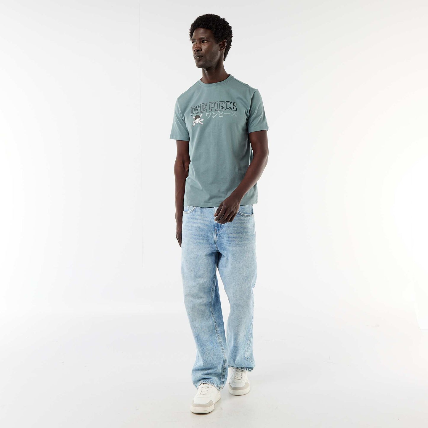 One Piece' Short-Sleeved T-Shirt BLUE
