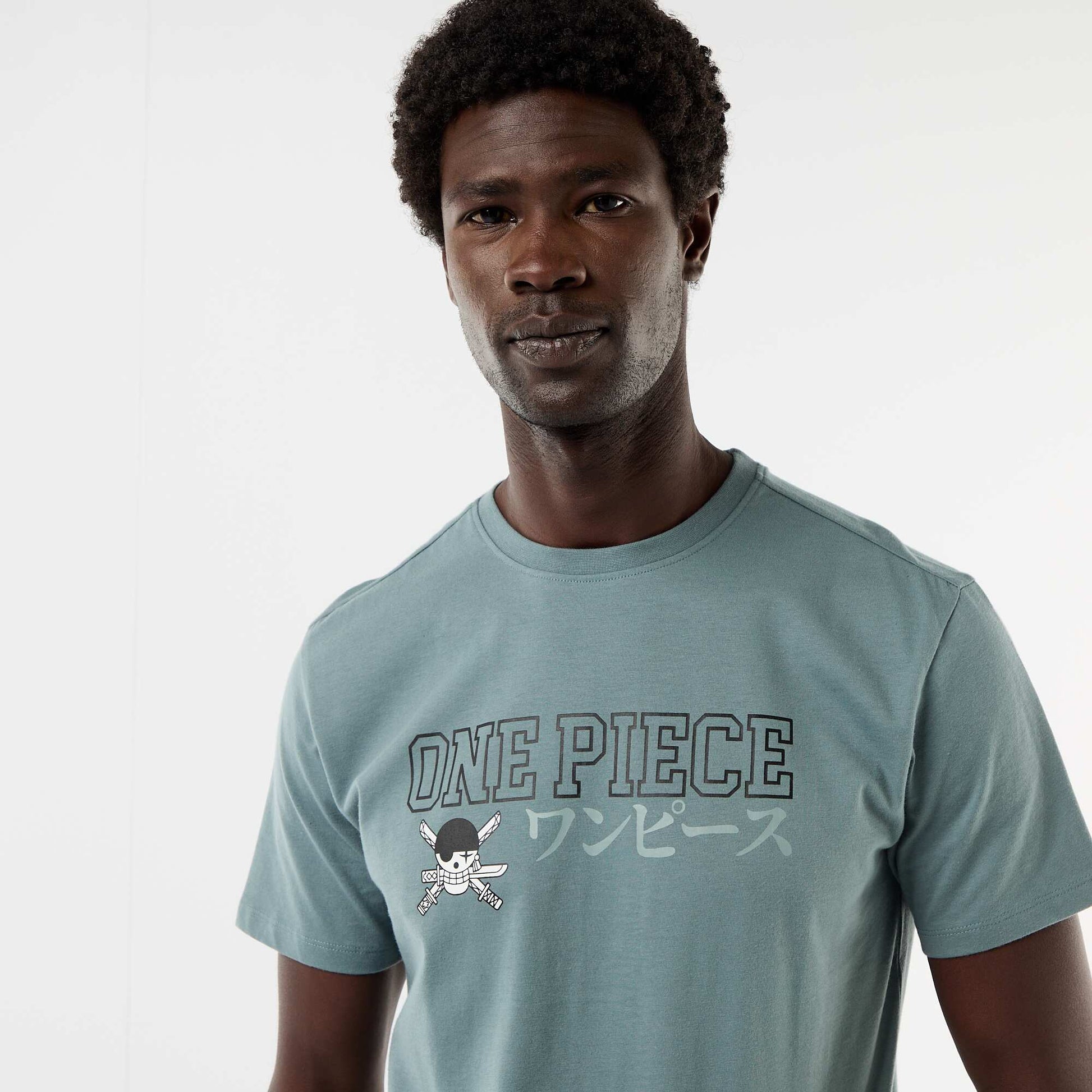 One Piece' Short-Sleeved T-Shirt BLUE