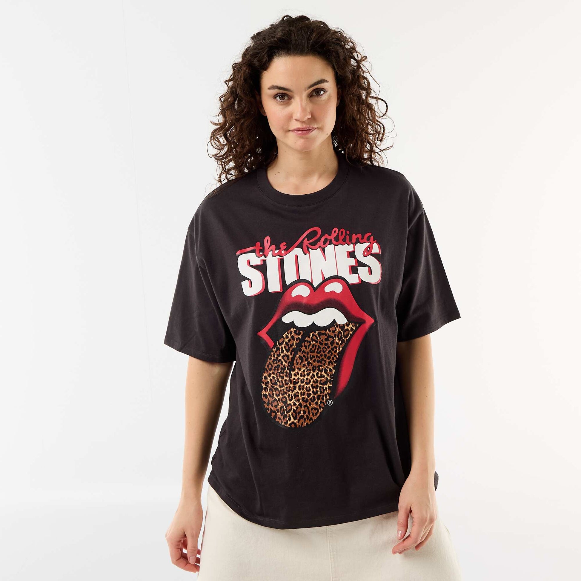 The Rolling Stones' T-shirt BLACK