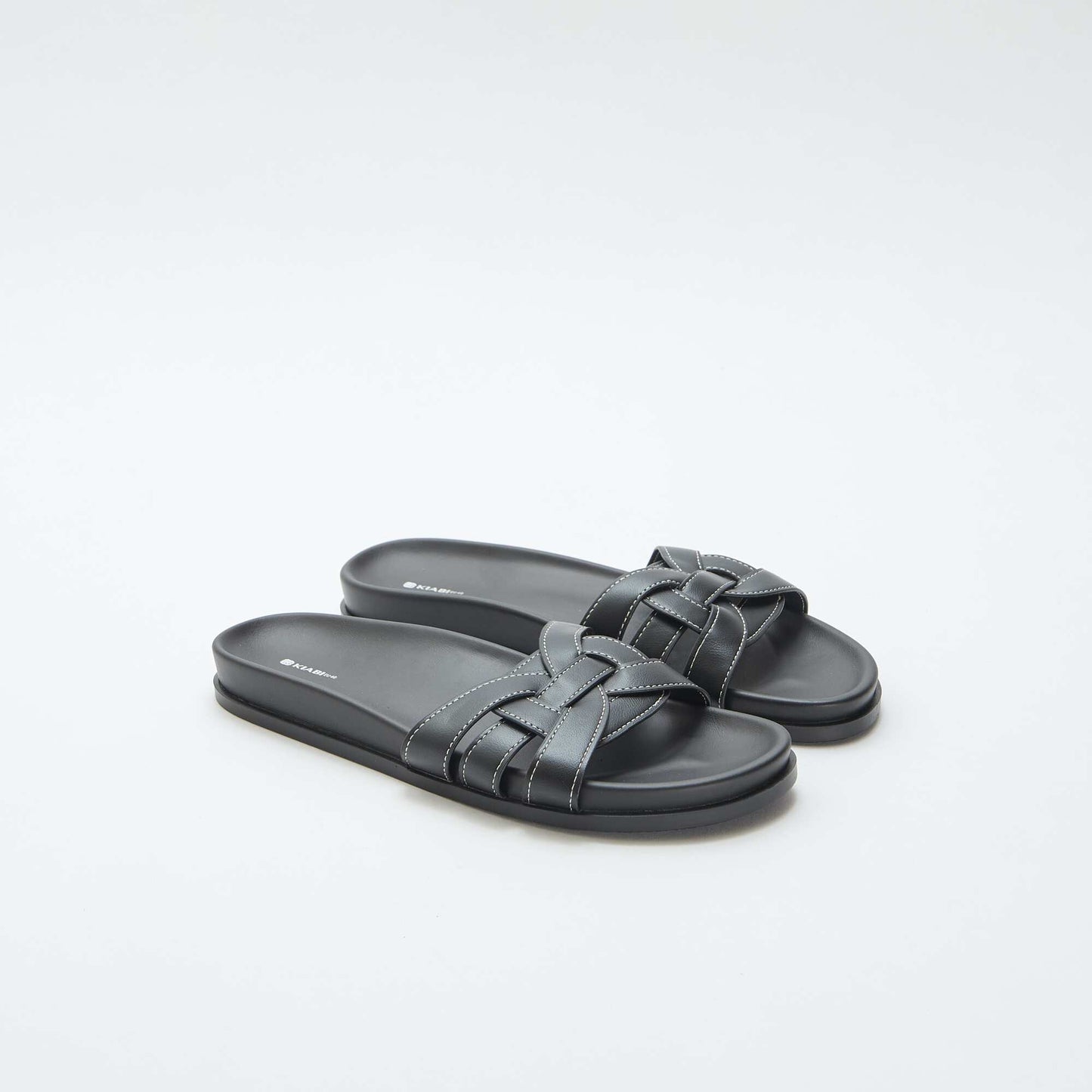 Plain Mules BLACK