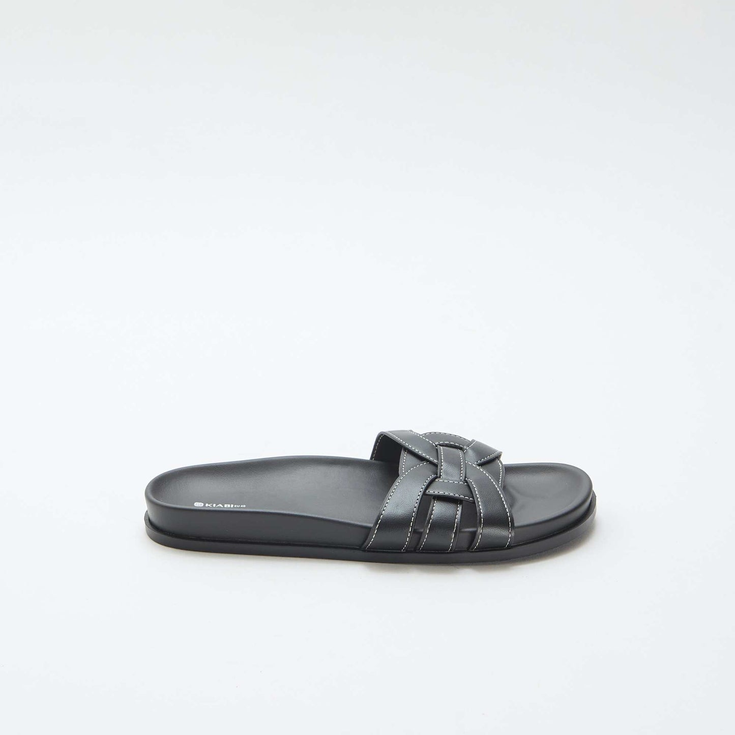 Plain Mules BLACK