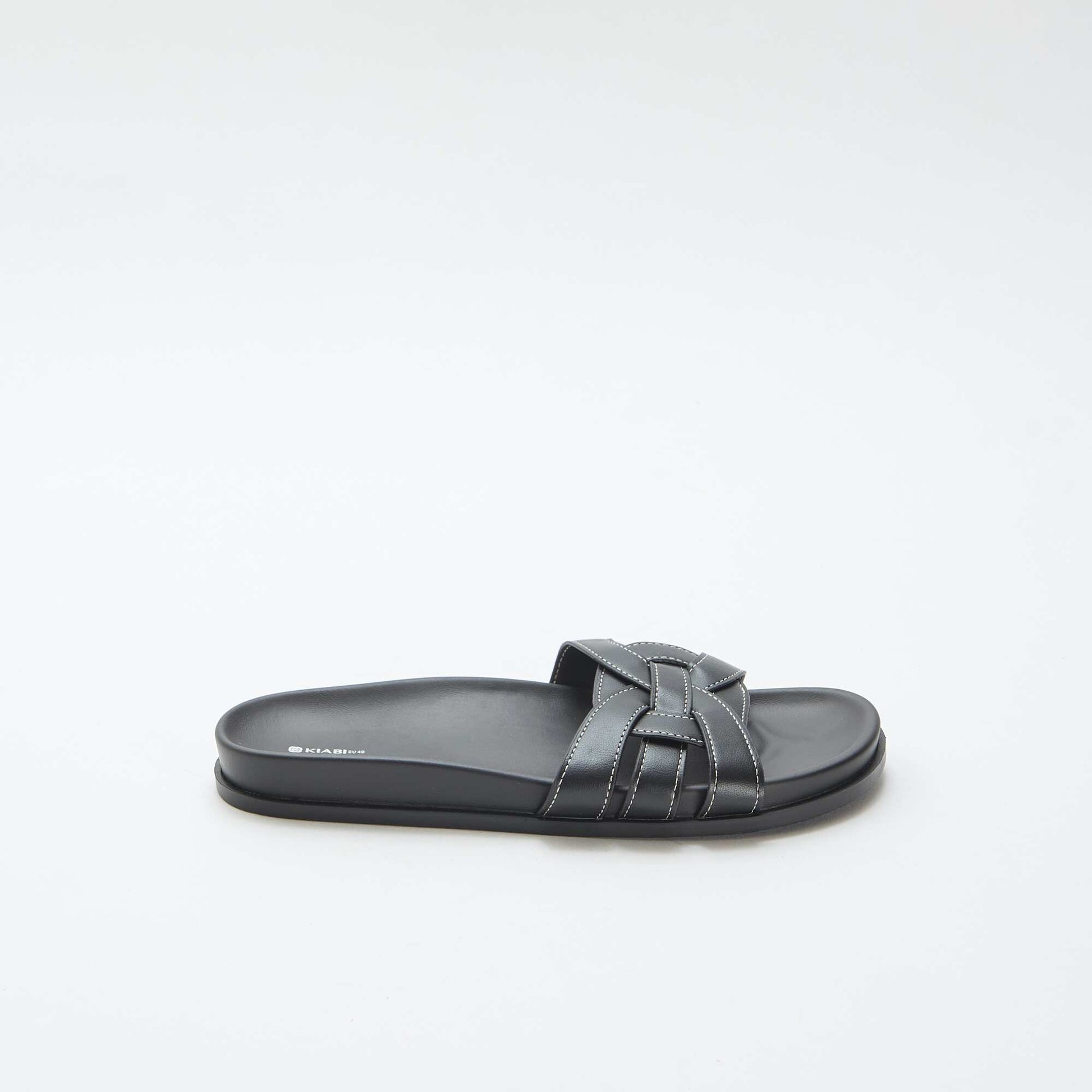 Plain Mules BLACK
