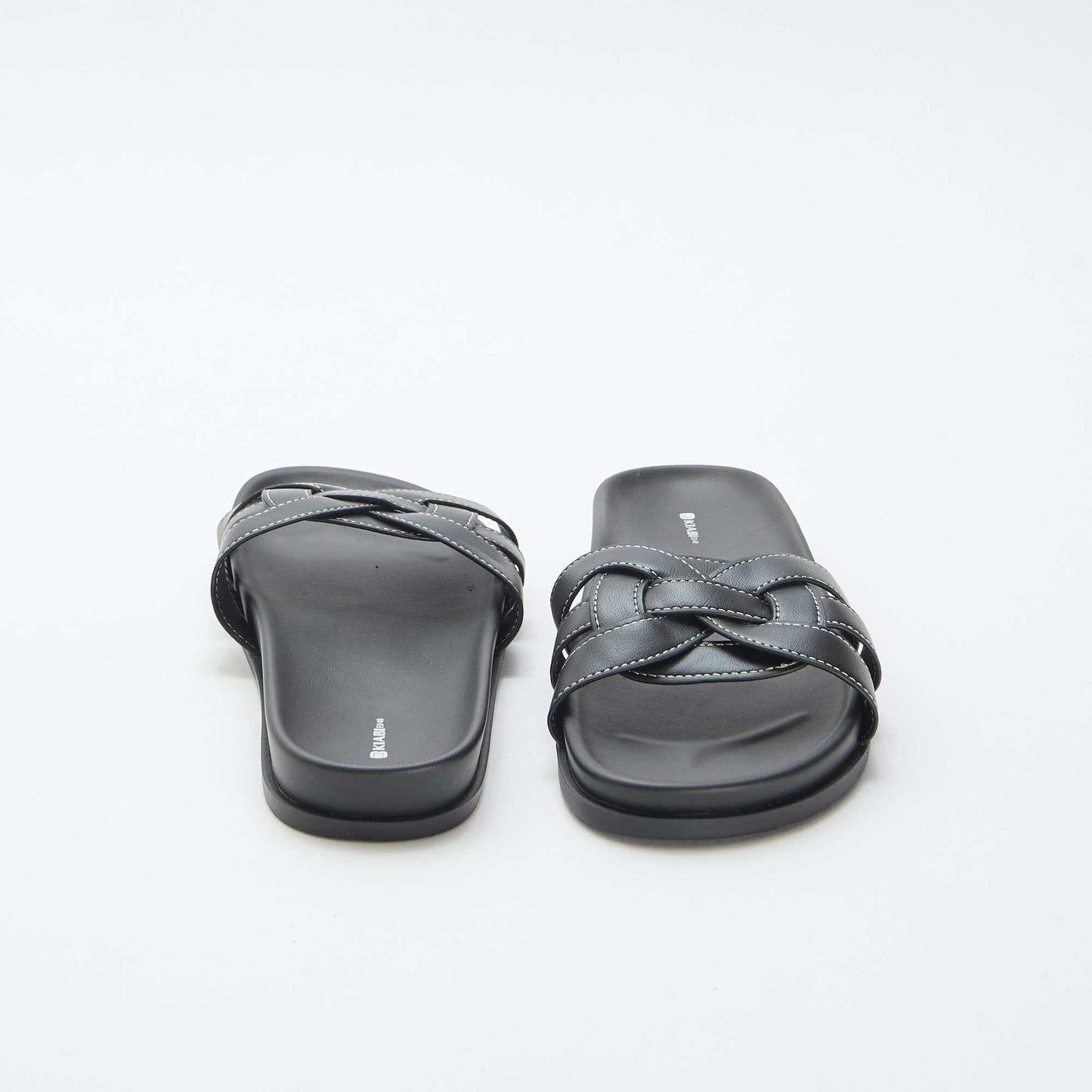 Plain Mules BLACK