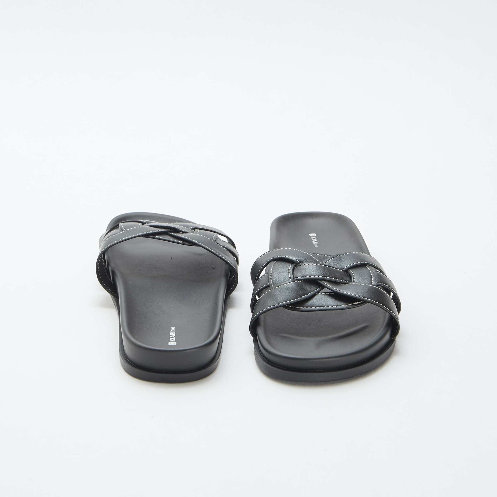 Plain Mules BLACK