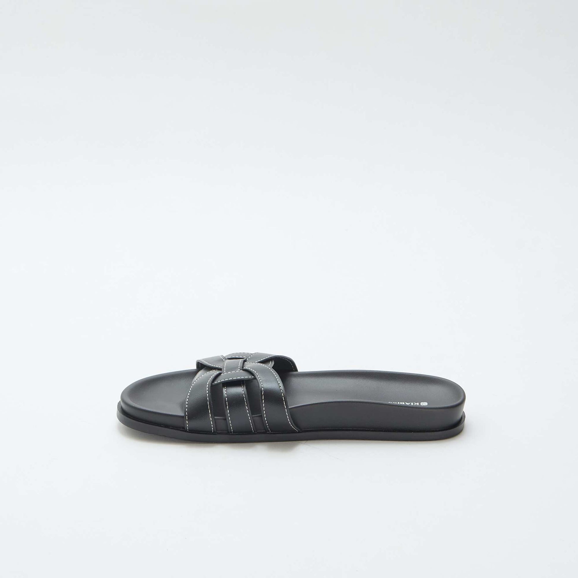 Plain Mules BLACK