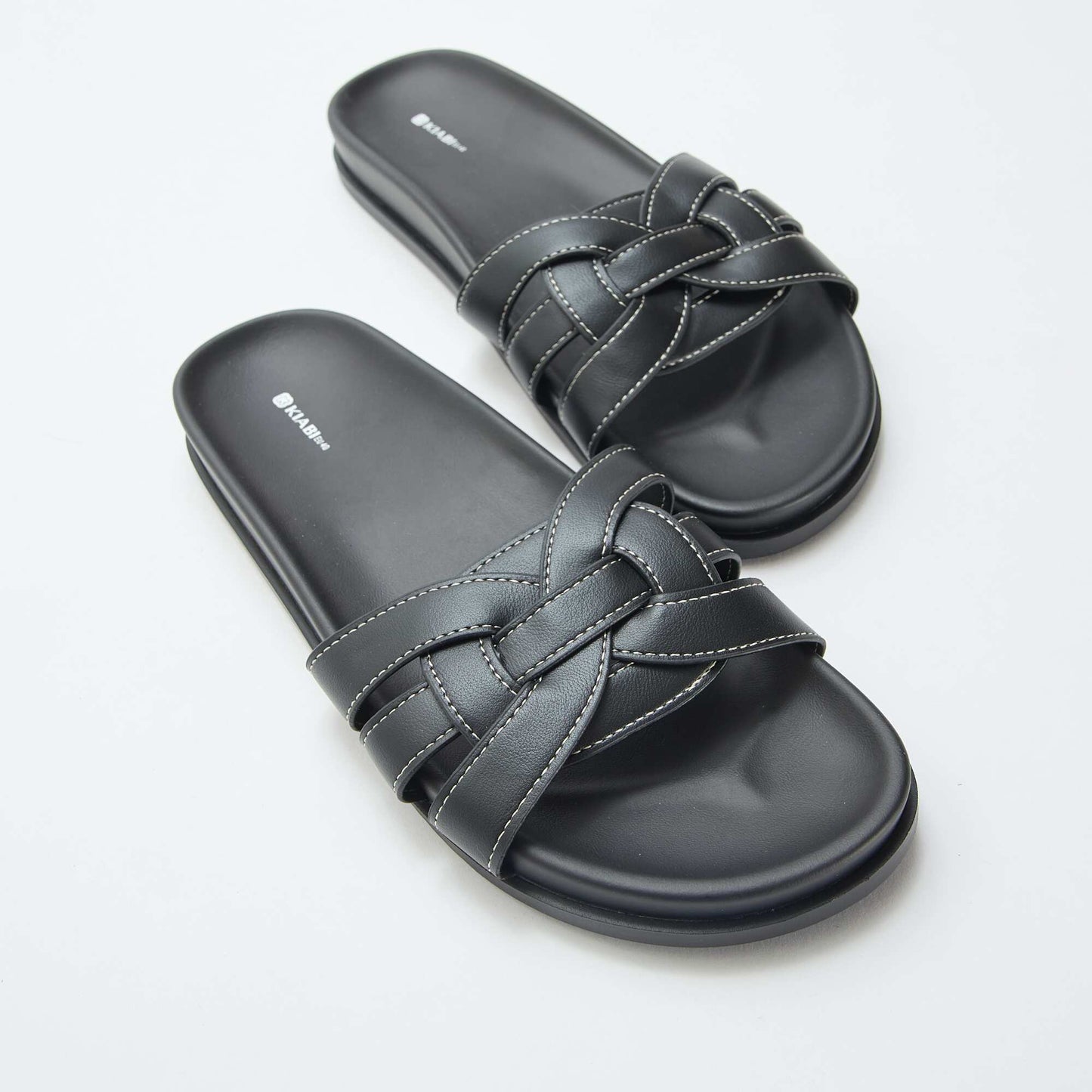 Plain Mules BLACK